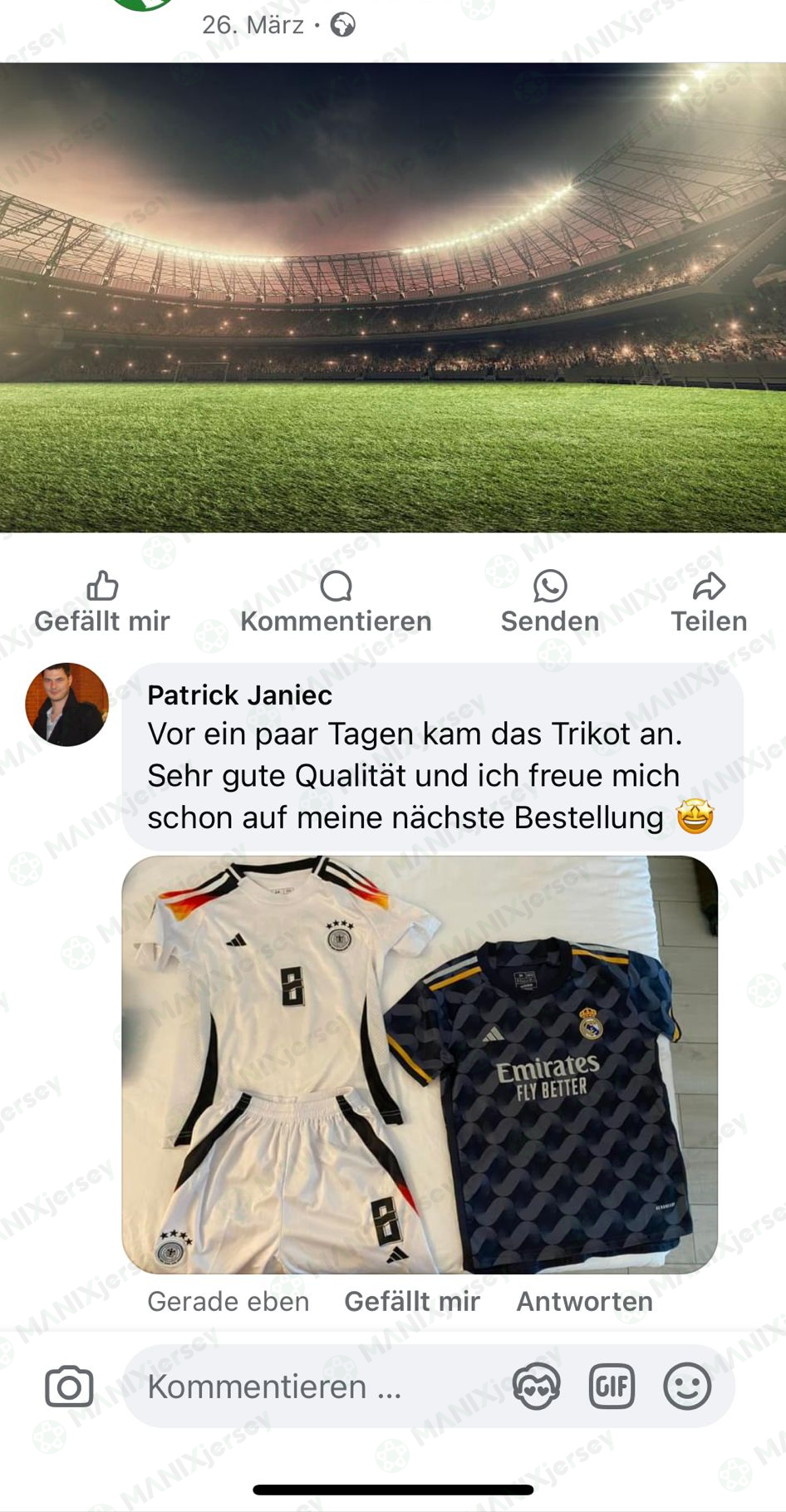 ManixJersey.com |  -Customize Name, Number and Patch | Worldwide Shipping