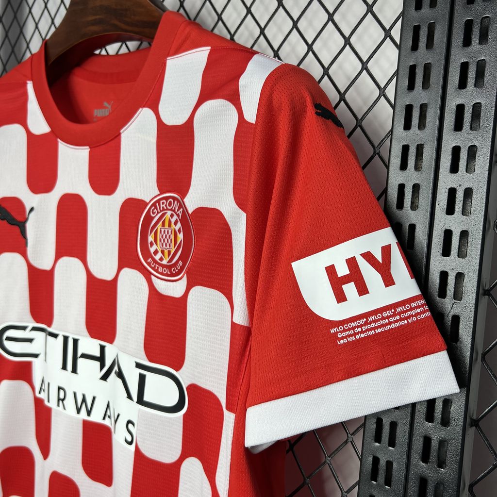 SIUjerseys-Girona 24-25 Home Stadium Jersey - Fans Version