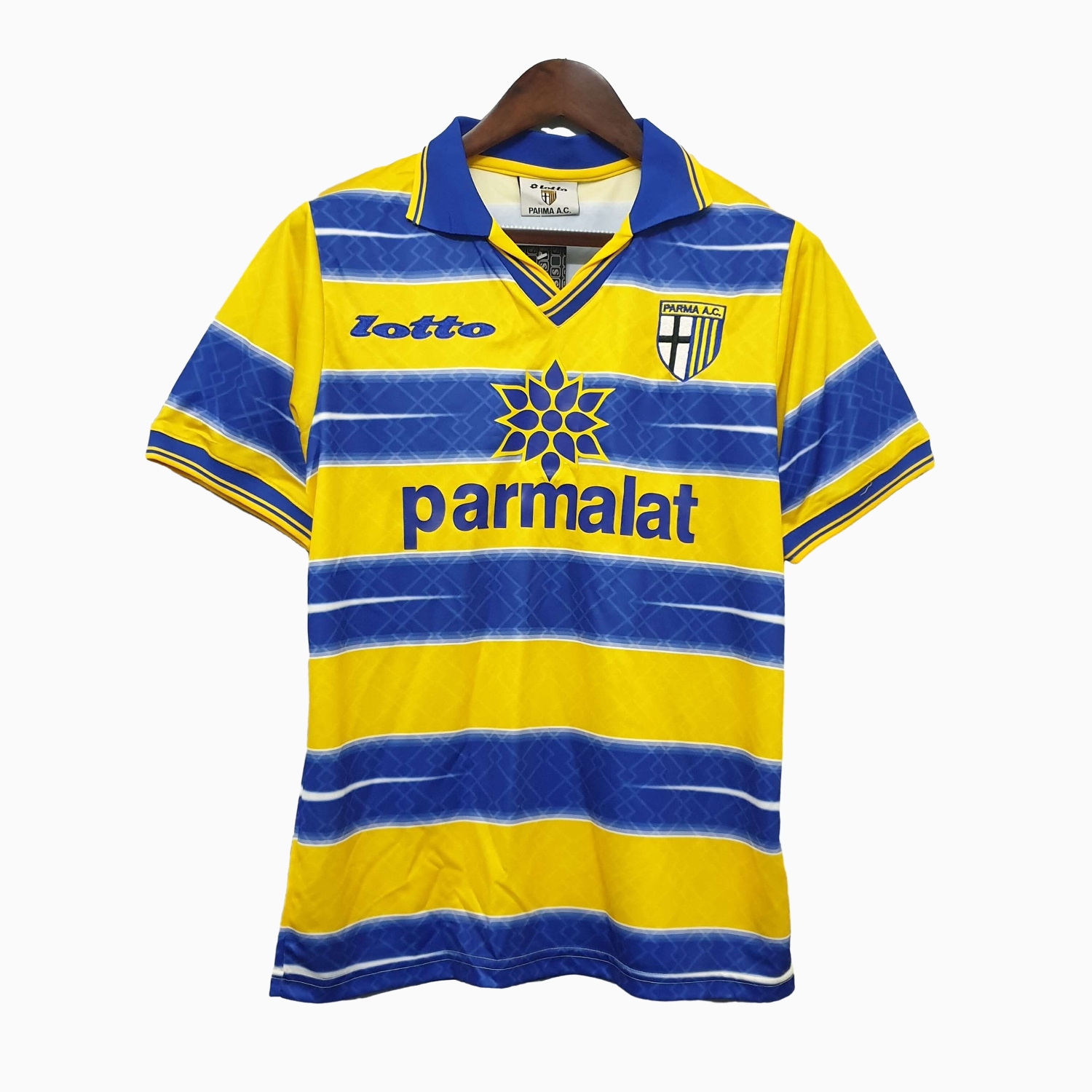 SIUjerseys-Retro Parma 1998-99 Home Jersey