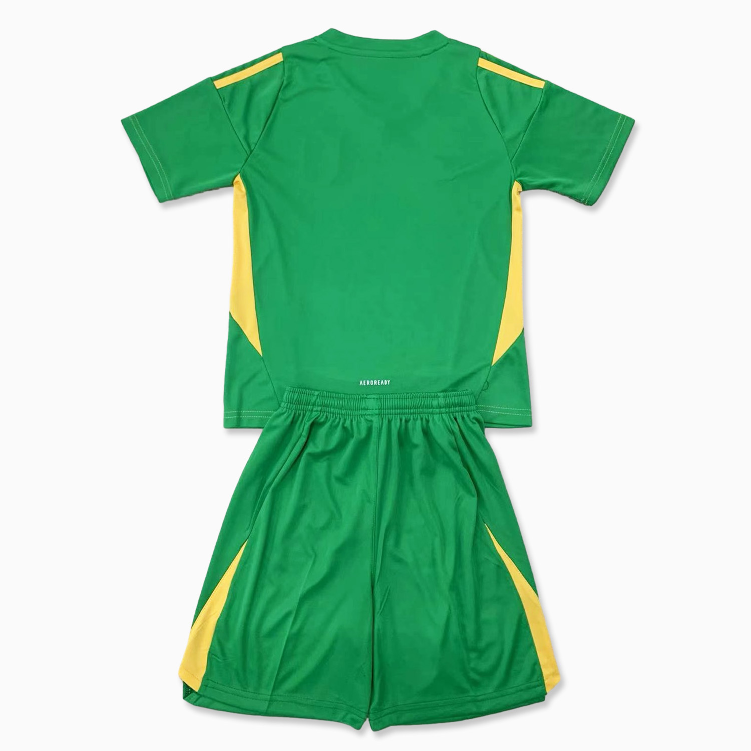SIUjerseys-Spain 2024 Fruit Green Goalkeeper Kids Kit