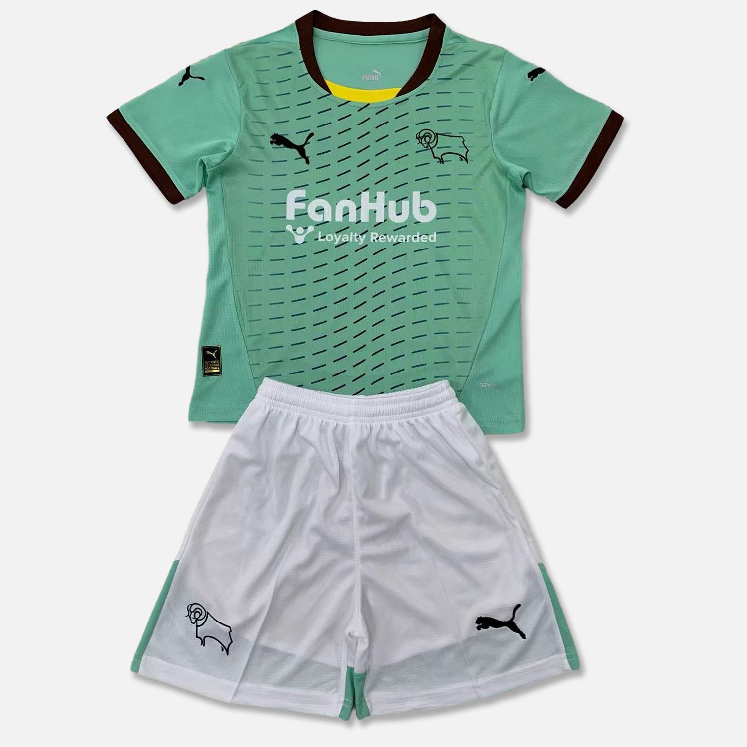 unitedfutballjersey-Derby County 24-25 Away Kids Kit