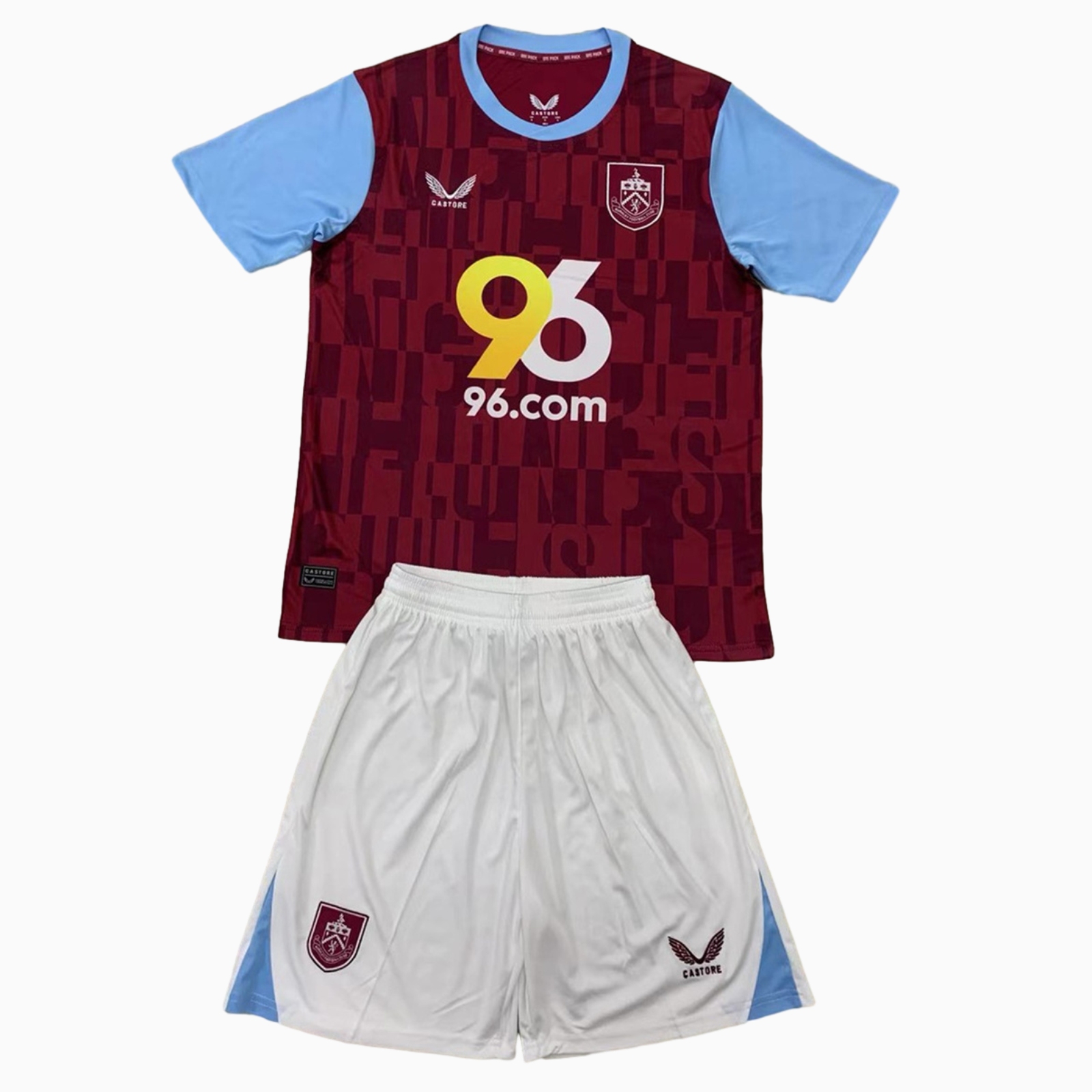 SIUjerseys-Burnley 24-25 Home Men's Adult Jersey Set - Fans Version