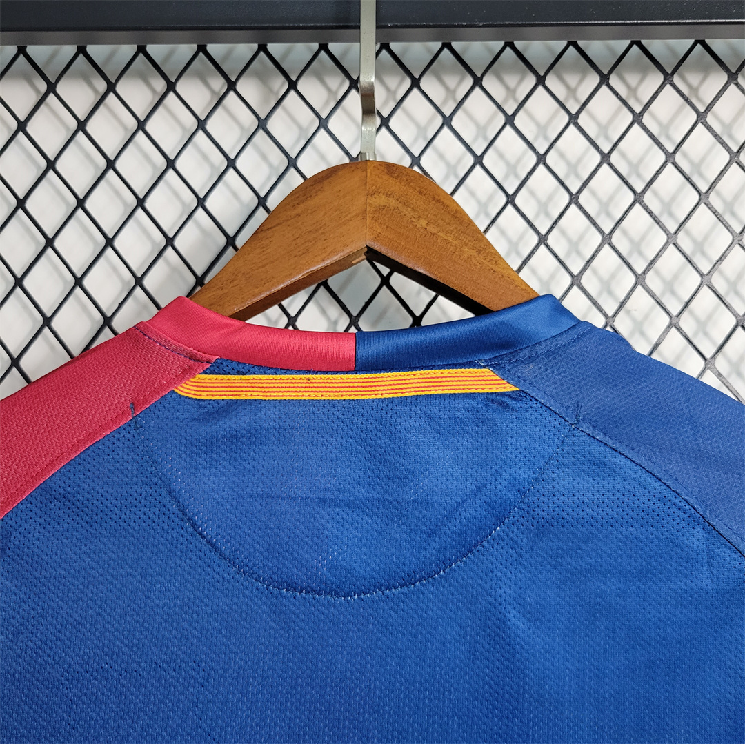 SIUjerseys-Retro Barcelona 08-09 Home Stadium Jersey