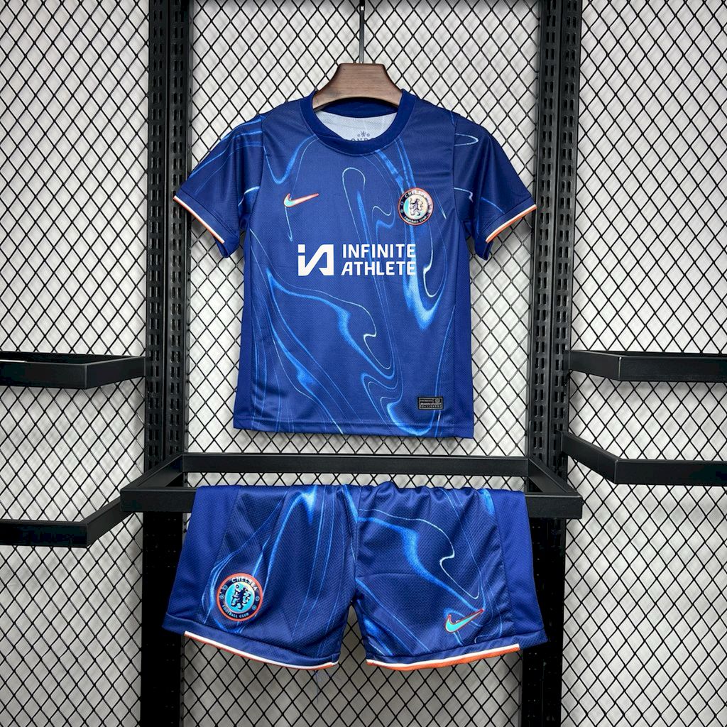 unitedfutballjersey-C.H.E.L.S.E.A 24-25 Home Kids Kit
