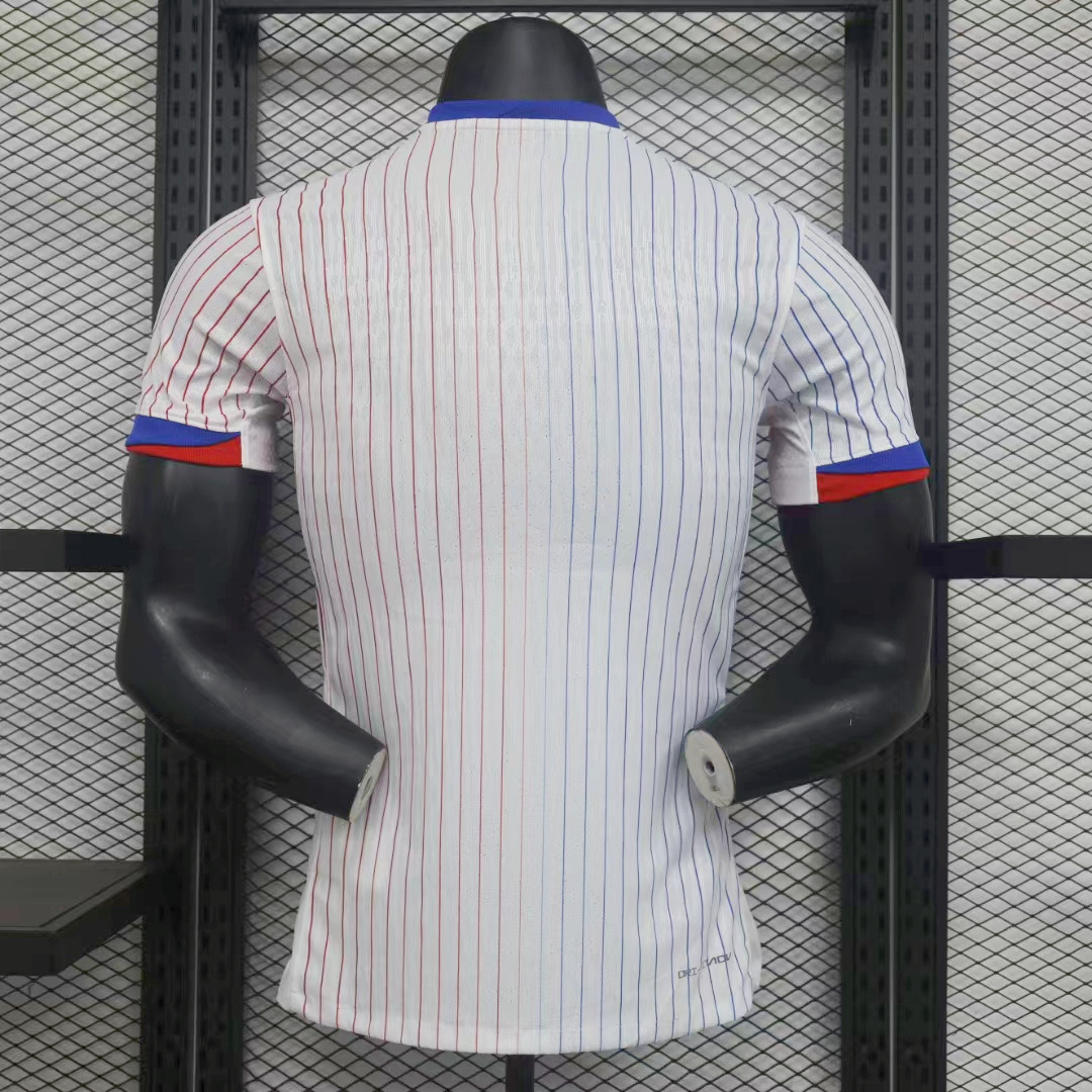 SIUjerseys-France 2024 Away Stadium Jersey - Player Version