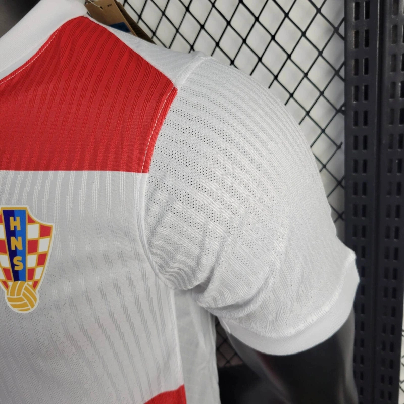 SIUjerseys-Croatia 2024 Home Stadium Jersey - Player Version