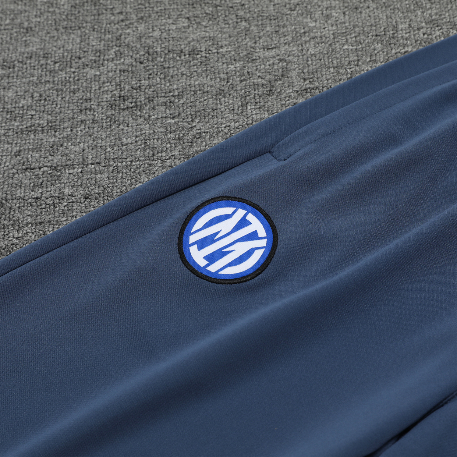 SIUjerseys-Inter Milan 24-25 Training Hoodie Set - Blue - Gray Hoodie and Pants