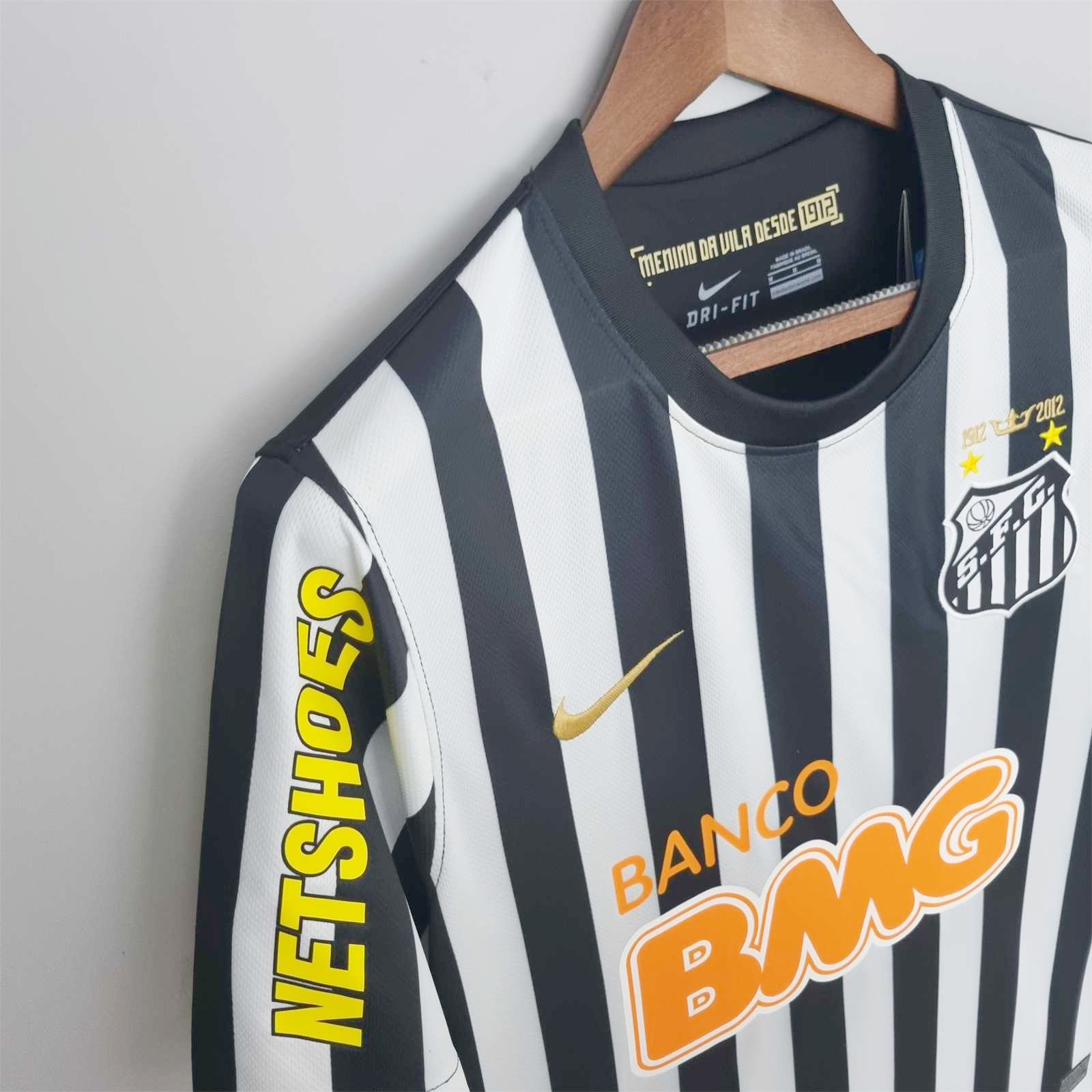 unitedfutballjersey-Retro Santos 2012 Away Stadium Jersey