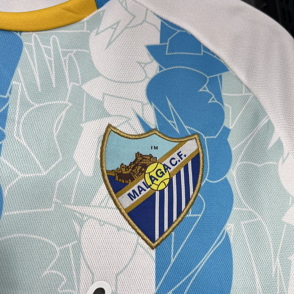 SIUjerseys-Malaga 24-25 Home Stadium Jersey - Fans Version
