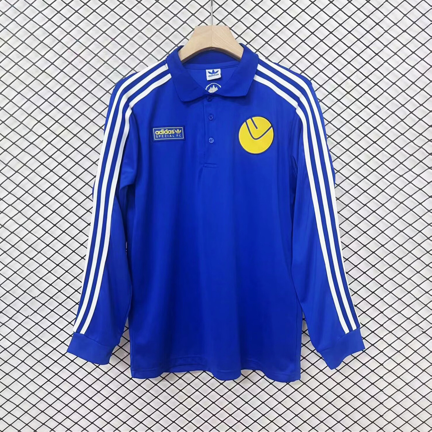 SIUjerseys-Leeds United 24-25 Spezial Collection Blue Long Sleeve Polo Shirts