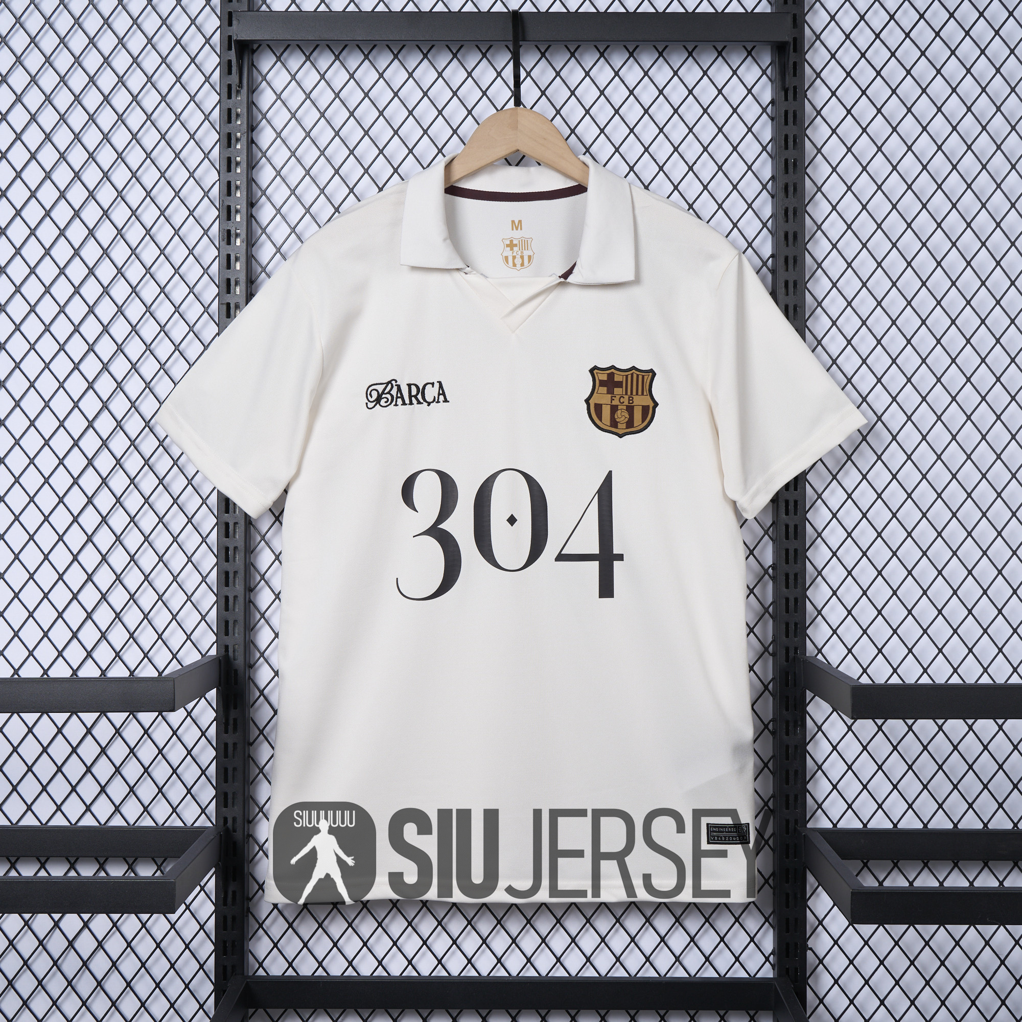 SIUjerseys-Barcelona 24-25 Yamal Anniversary White Jersey - Fans Version