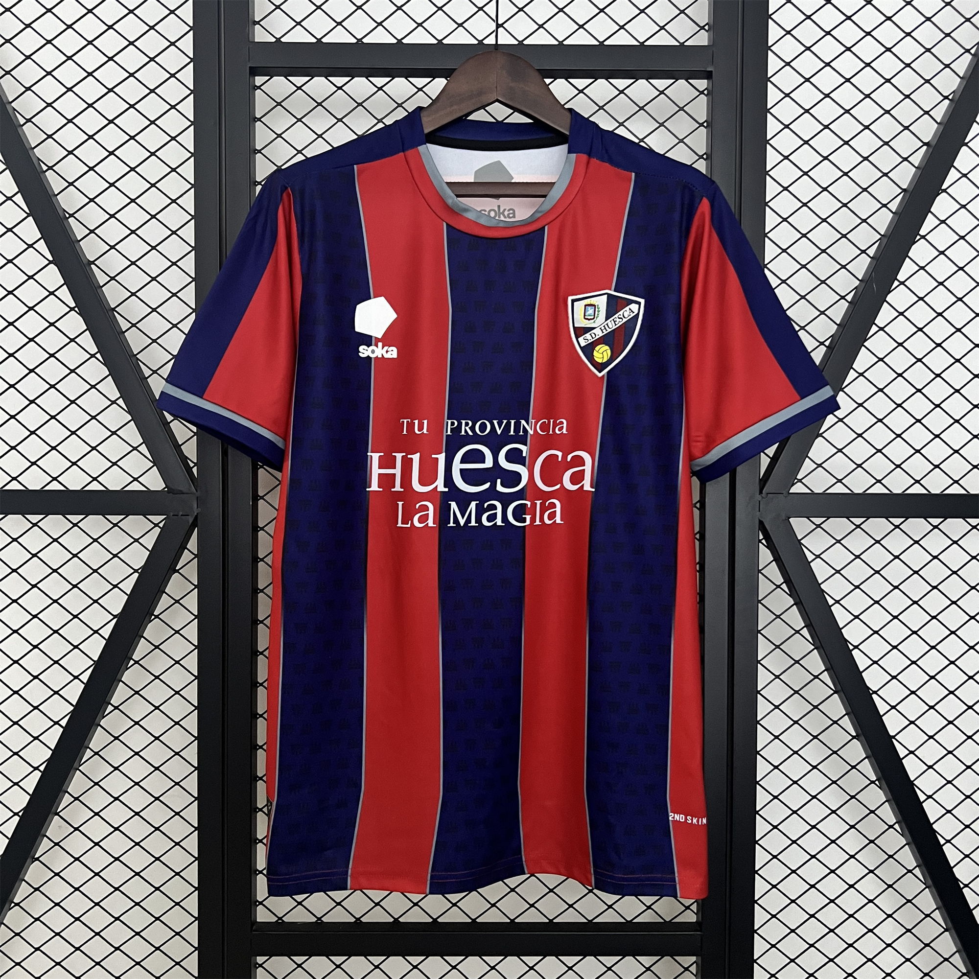 SIUjerseys-Huesca 24-25 Home Jersey - Fans Version
