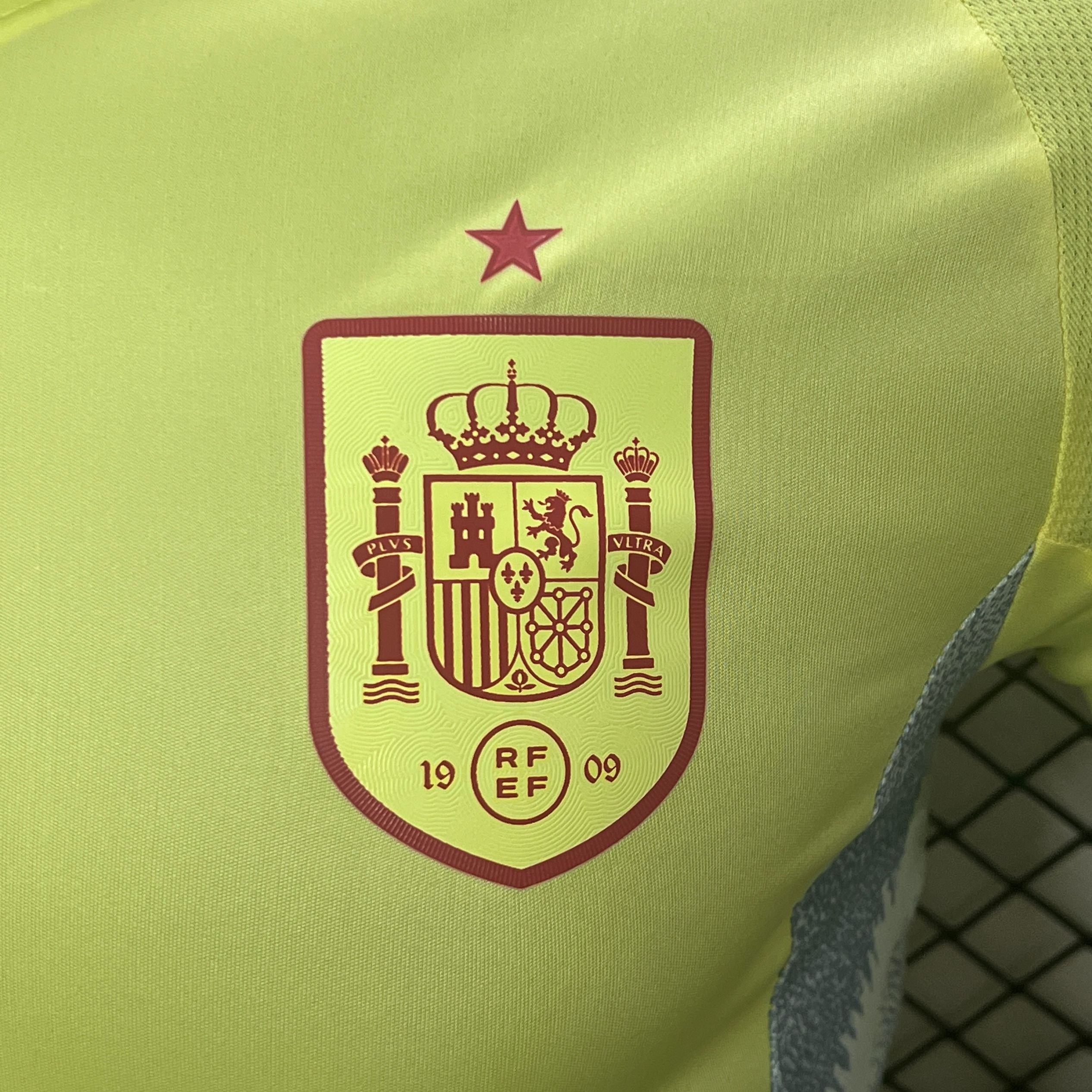 SIUjerseys-Spain 2024 Away Long Sleeve Jersey - Player Version
