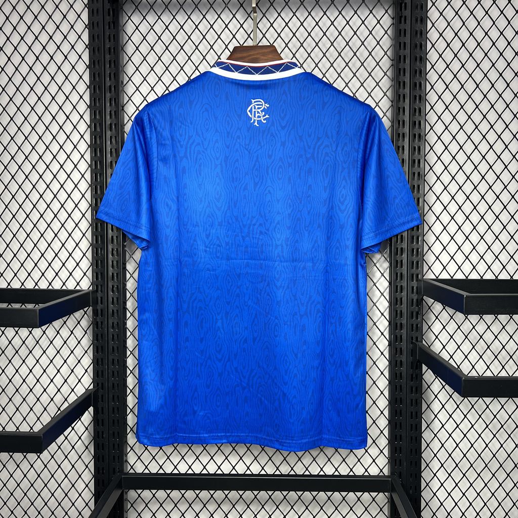 SIUjerseys-Retro Glasgow Rangers 1990-92 Home Stadium Jersey