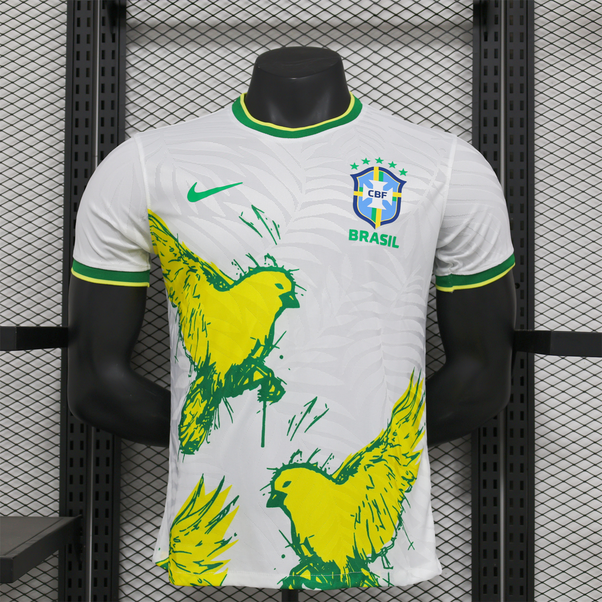 SIUjerseys-Brazil 2024 White Dove Special Edition Jersey - Player Version