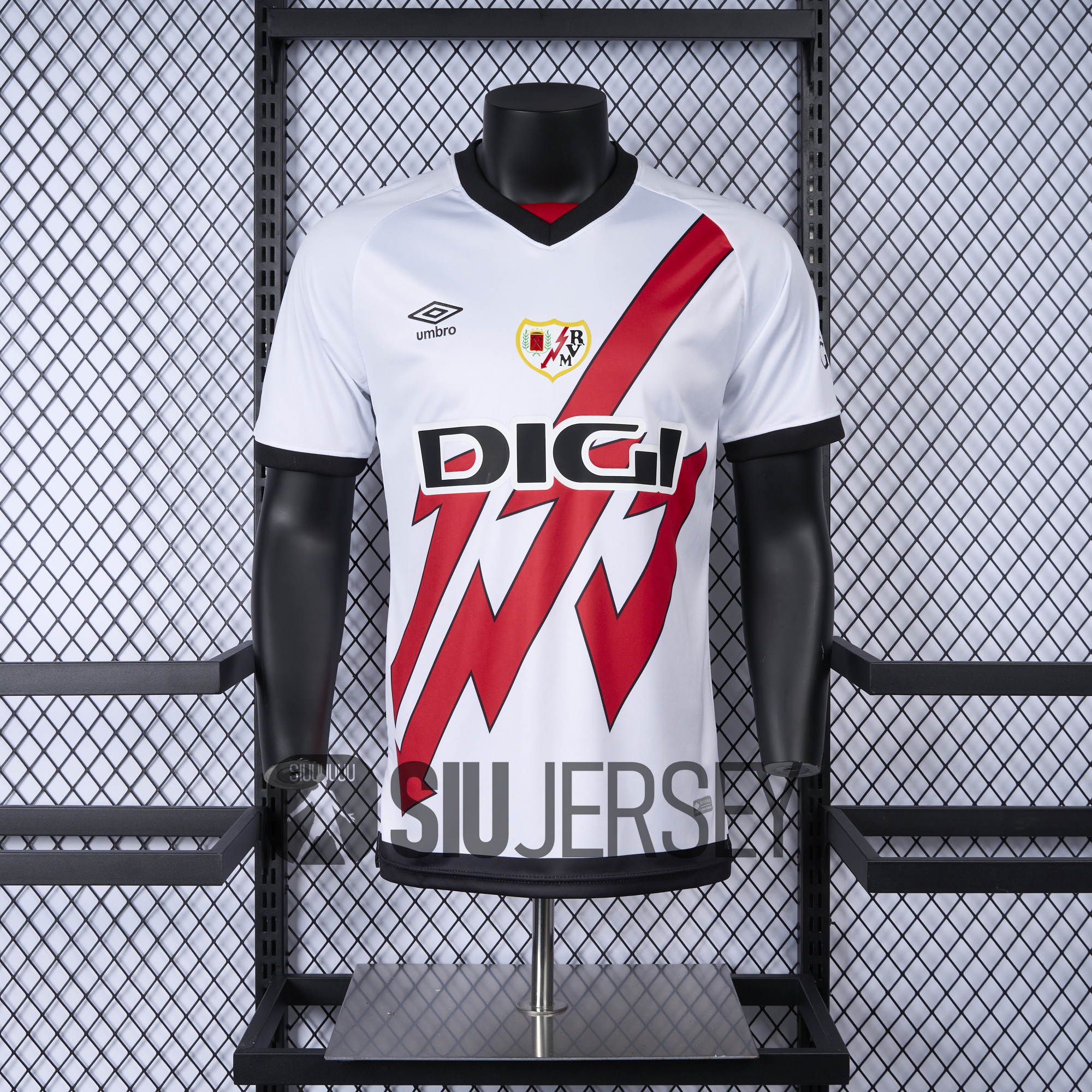 SIUjerseys-Rayo Vallecano 24-25 Home Jersey - Player Version