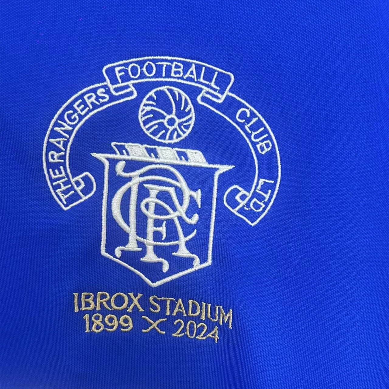SIUjerseys-Glasgow Rangers 24-25 125-Years Heritage Long Sleeves Jersey - Fans Version