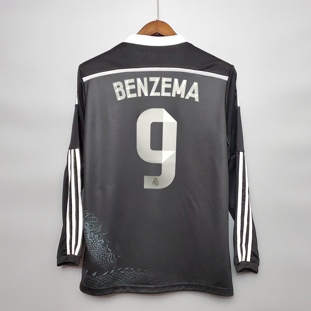 SIUjerseys-Retro Real Madrid 14-15 Third Away Long Sleeve Jersey