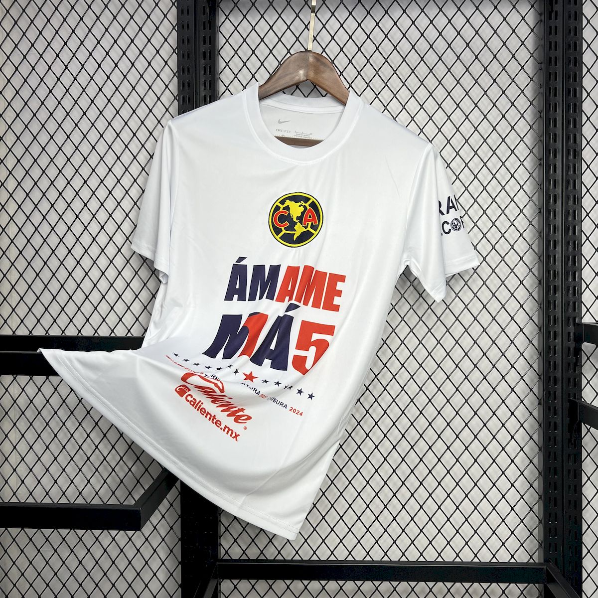 unitedfutballjersey-Club América 24-25 15 Champions White Commemorative Edition White Jersey