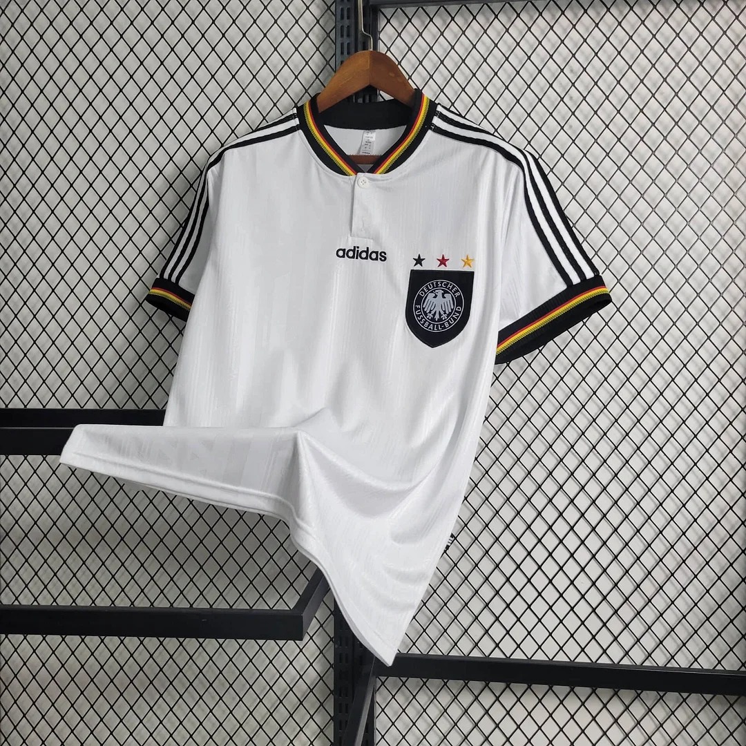 SIUjerseys-Retro Germany 1996 Home Stadium Jersey
