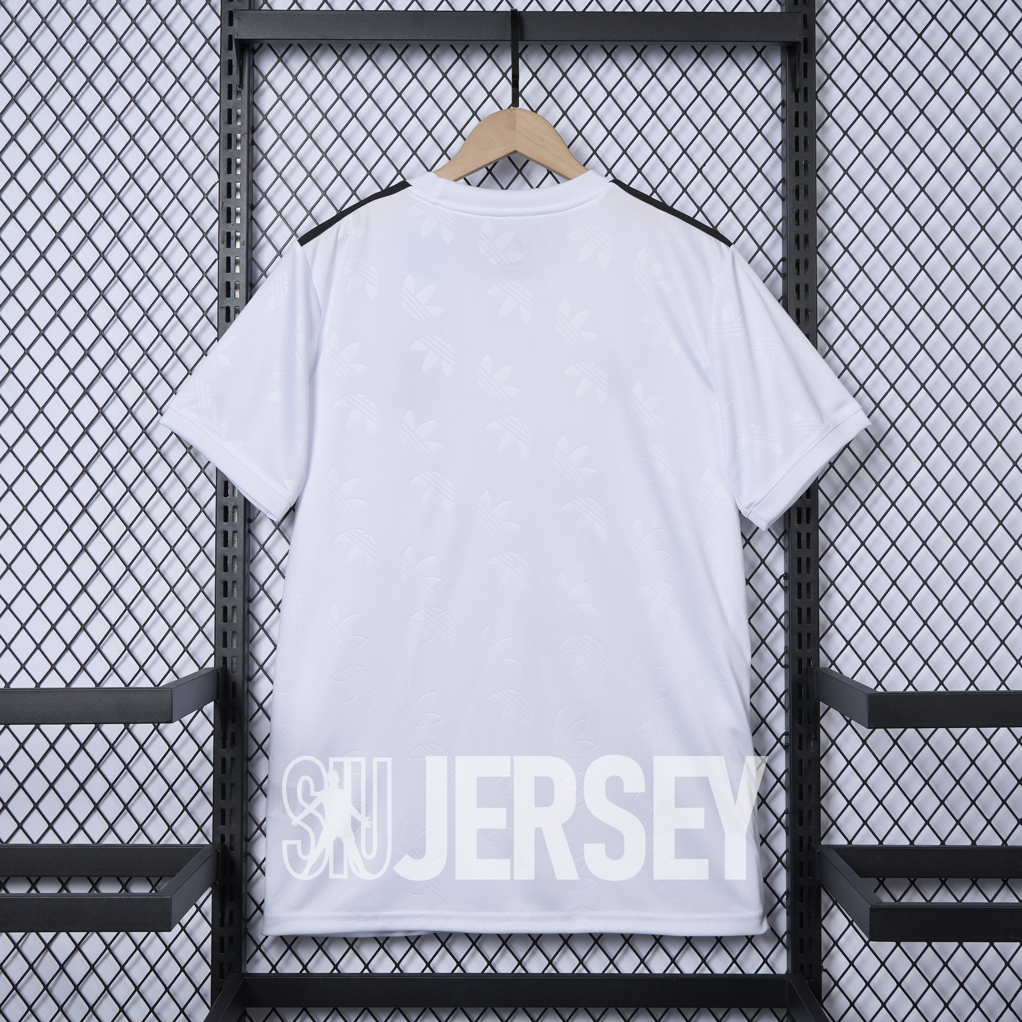 SIUjerseys-Real Madrid 24-25 Trefoil White Jersey - Fans Version