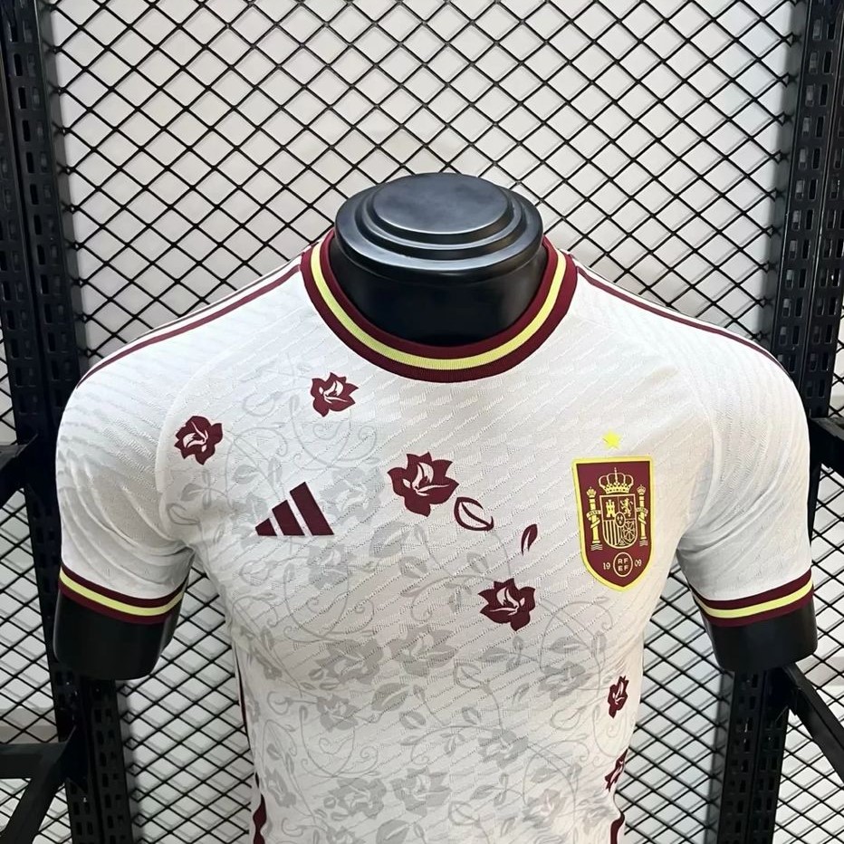 unitedfutballjersey-Spain 2024 White Special Edition Jersey - Player Version