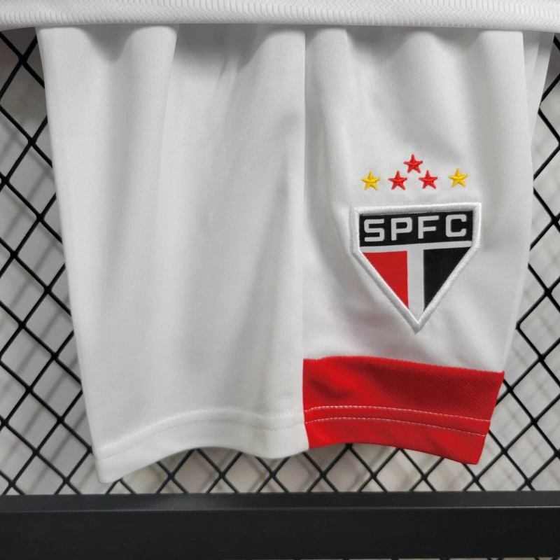 SIUjerseys-Sao Paulo 2024 Home Stadium Kids Kit