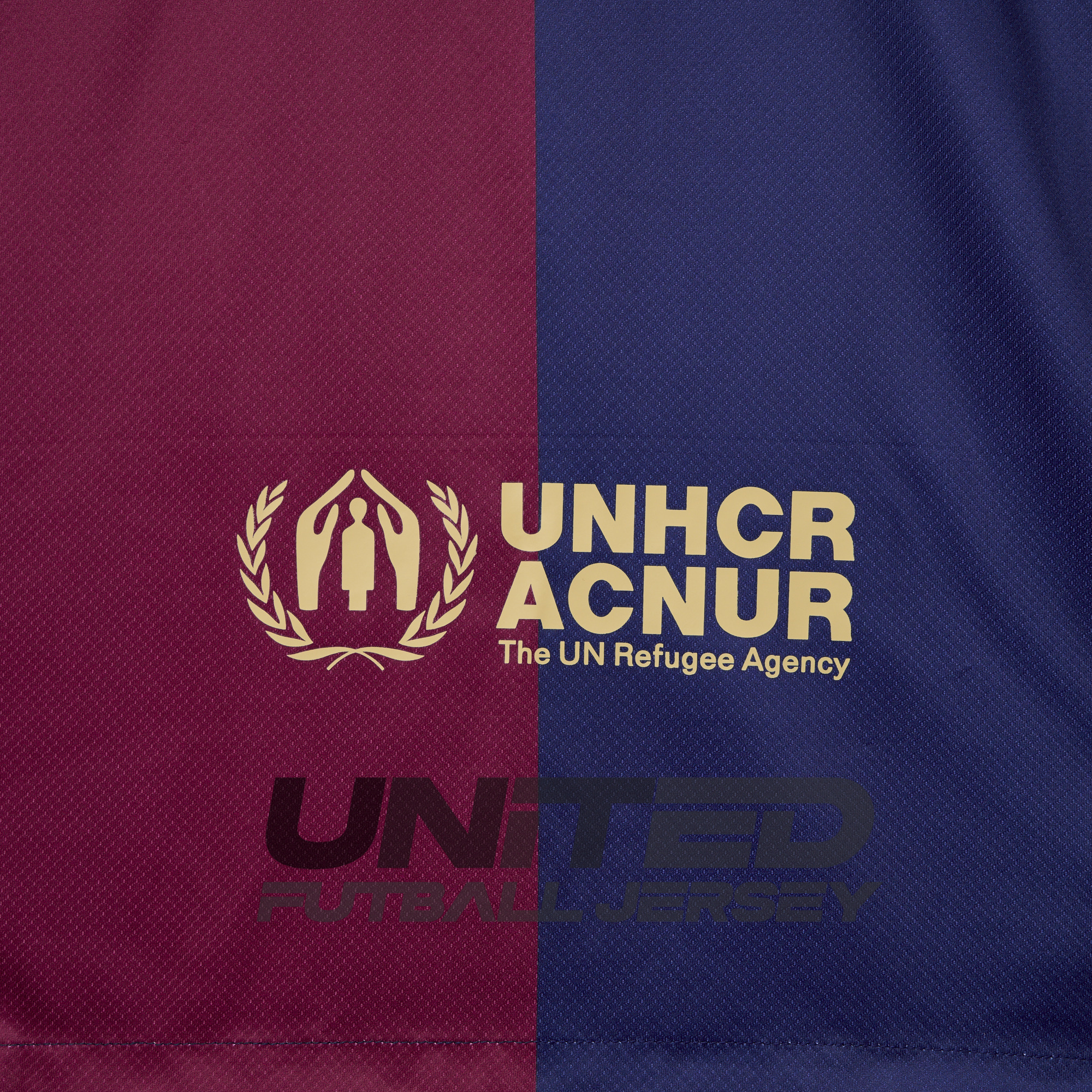 unitedfutballjersey-Barcelona 24-25 Home Unsponsored Jersey - Fans Version