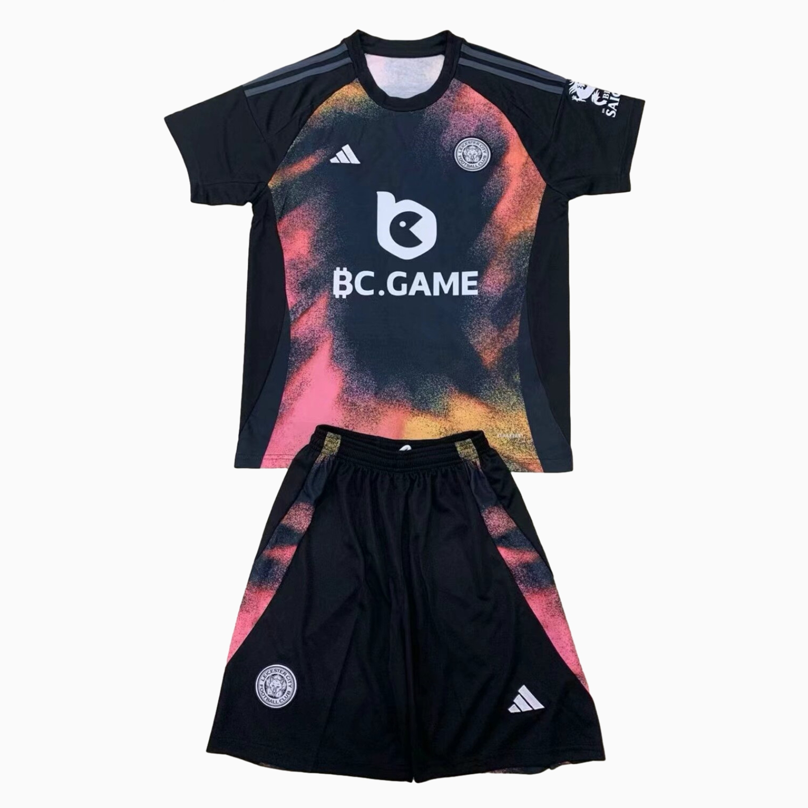 SIUjerseys-Leicester City 24-25 Away Men's Adult Jersey Set - Fans Version