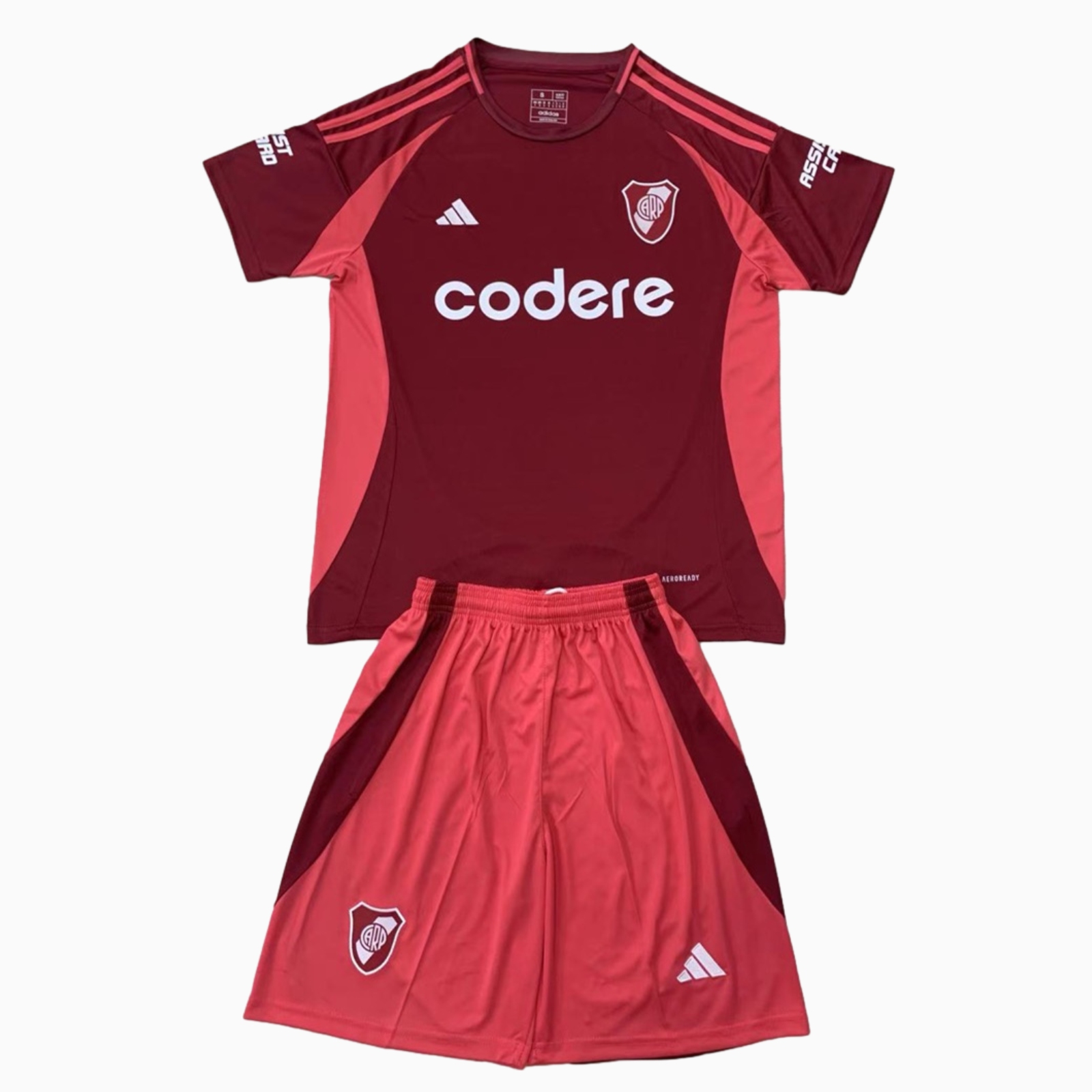 ManixJersey.com | River Plate 24-25 Away Kids Kit -Customize Name, Number and Patch | Worldwide Shipping