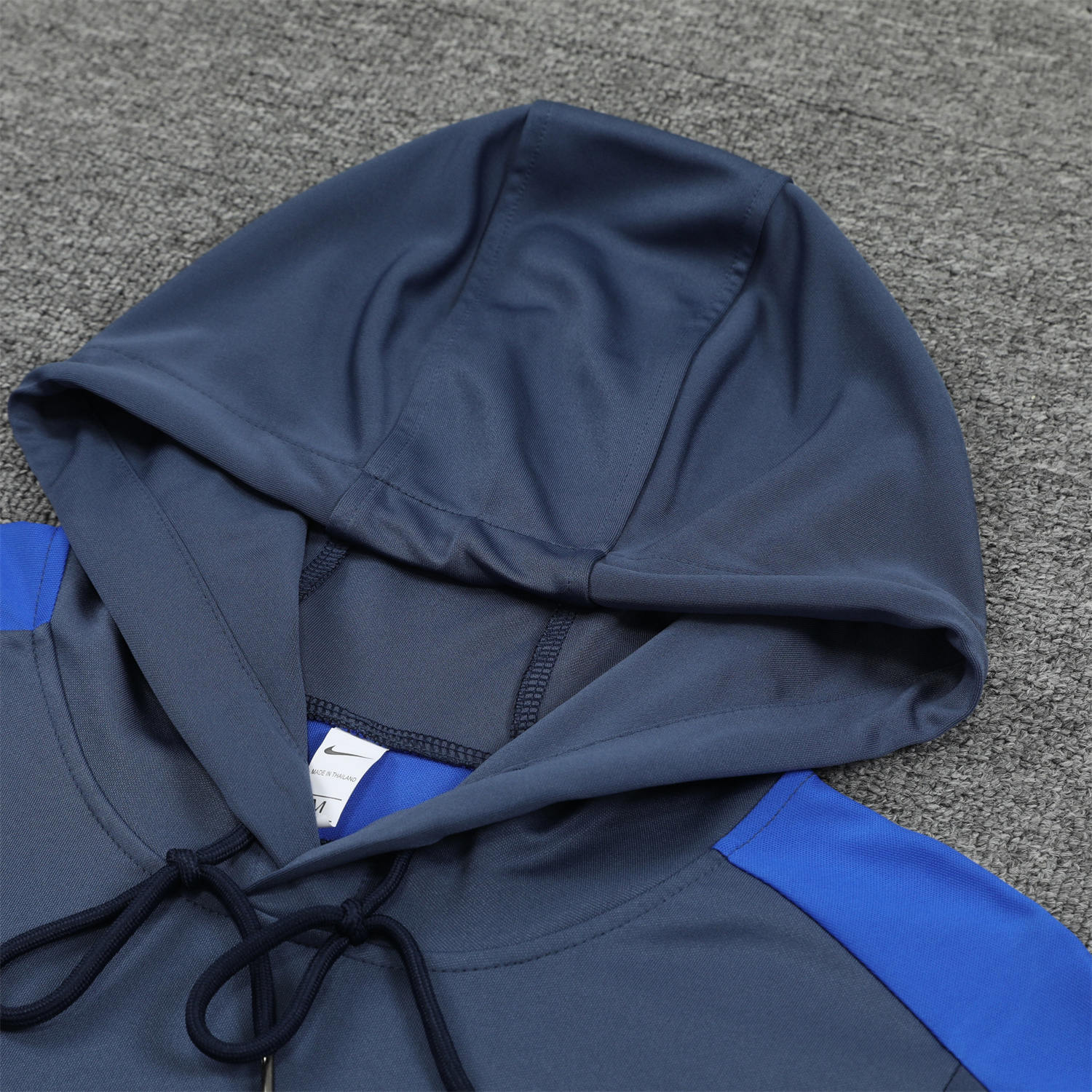 SIUjerseys-Inter Milan 24-25 Training Hoodie Set - Blue - Gray Hoodie and Pants