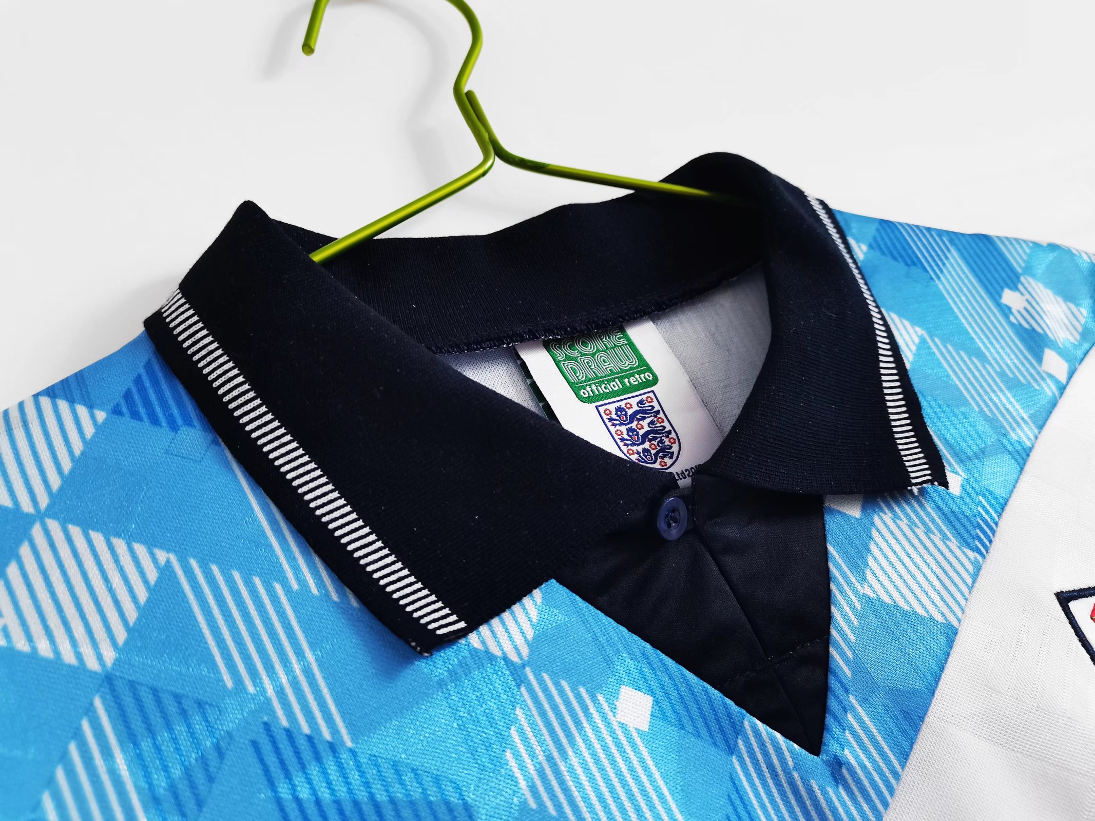 SIUjerseys-Retro England 1990 Three Color Jersey