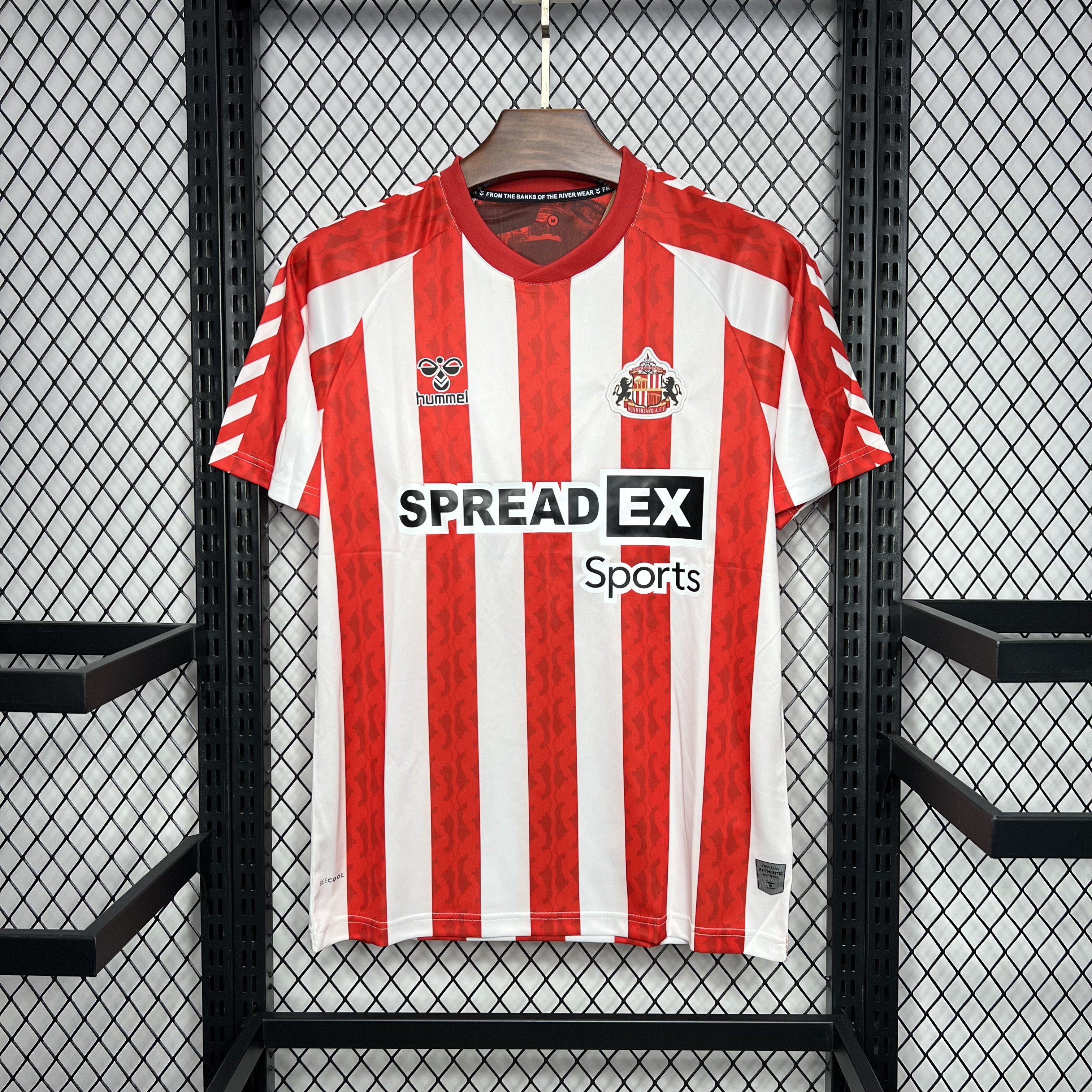 unitedfutballjersey-Sunderland 24-25 Home Stadium Jersey - Fans Version