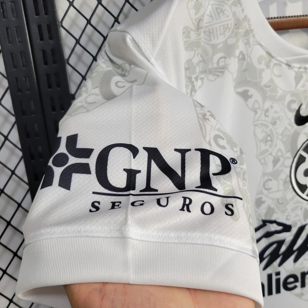 SIUjerseys-Club América 24-25 White Goalkeeper Jersey - Fans Version