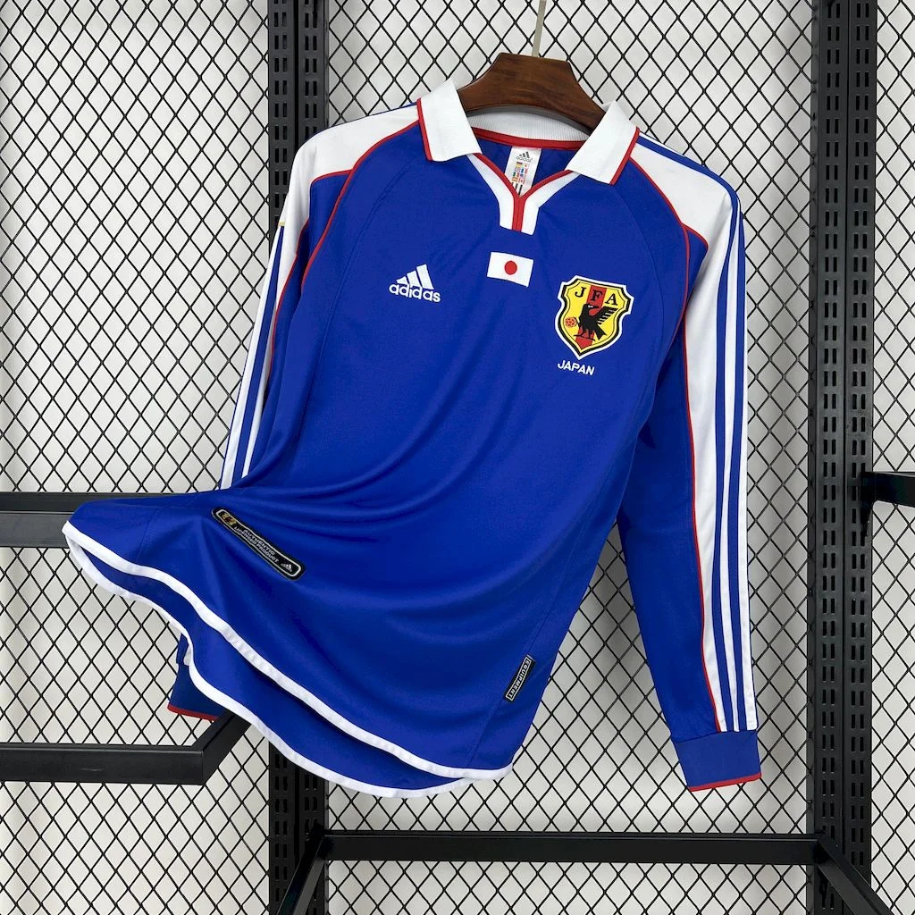 SIUjerseys-Retro Japan 2000 Home Long Sleeves Jersey