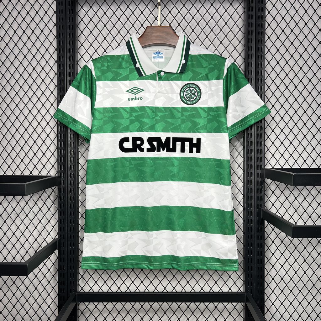 SIUjerseys-Retro Celtic 1989-91 Home Stadium Jersey