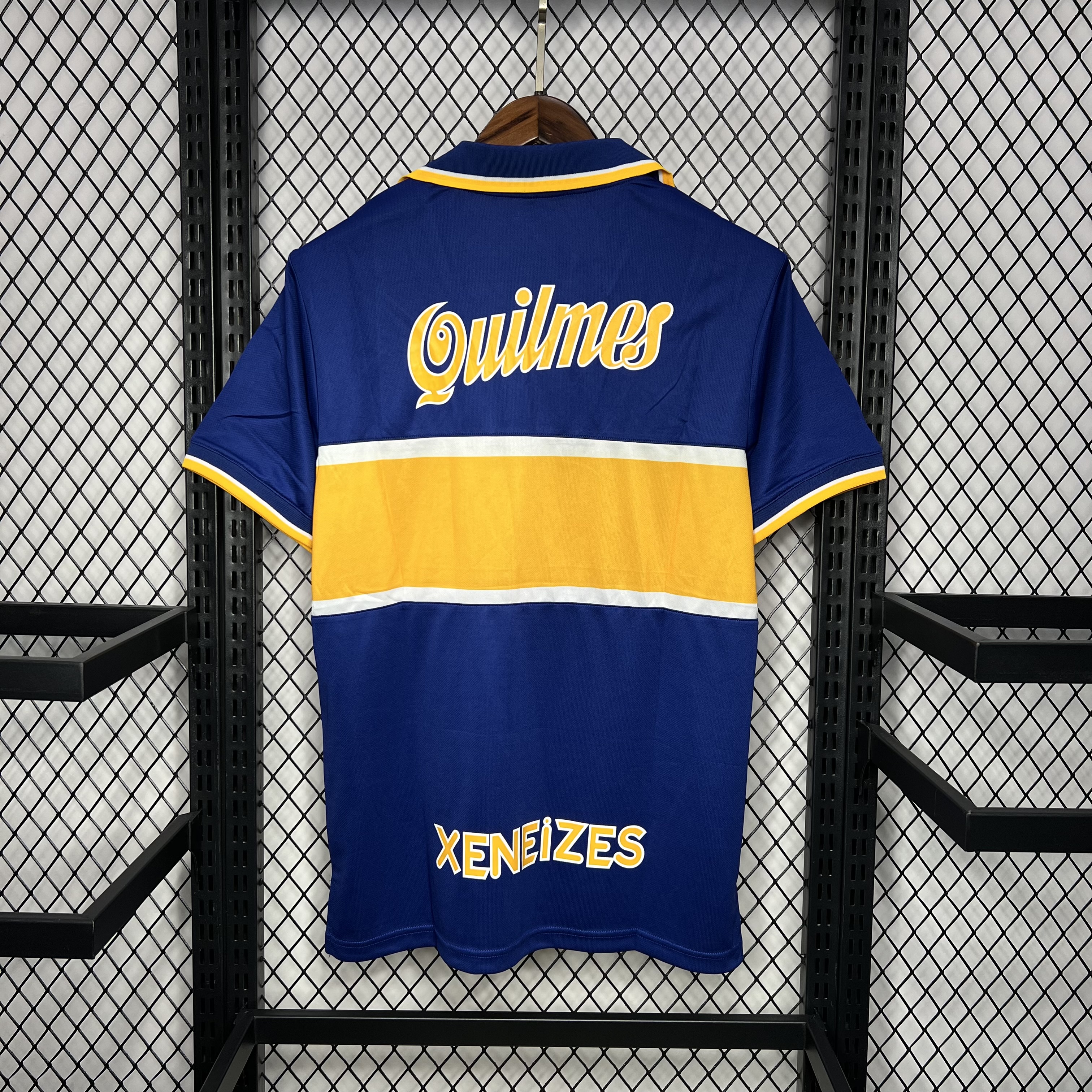 SIUjerseys-Retro Boca Juniors 1996-97 Home Stadium Jersey