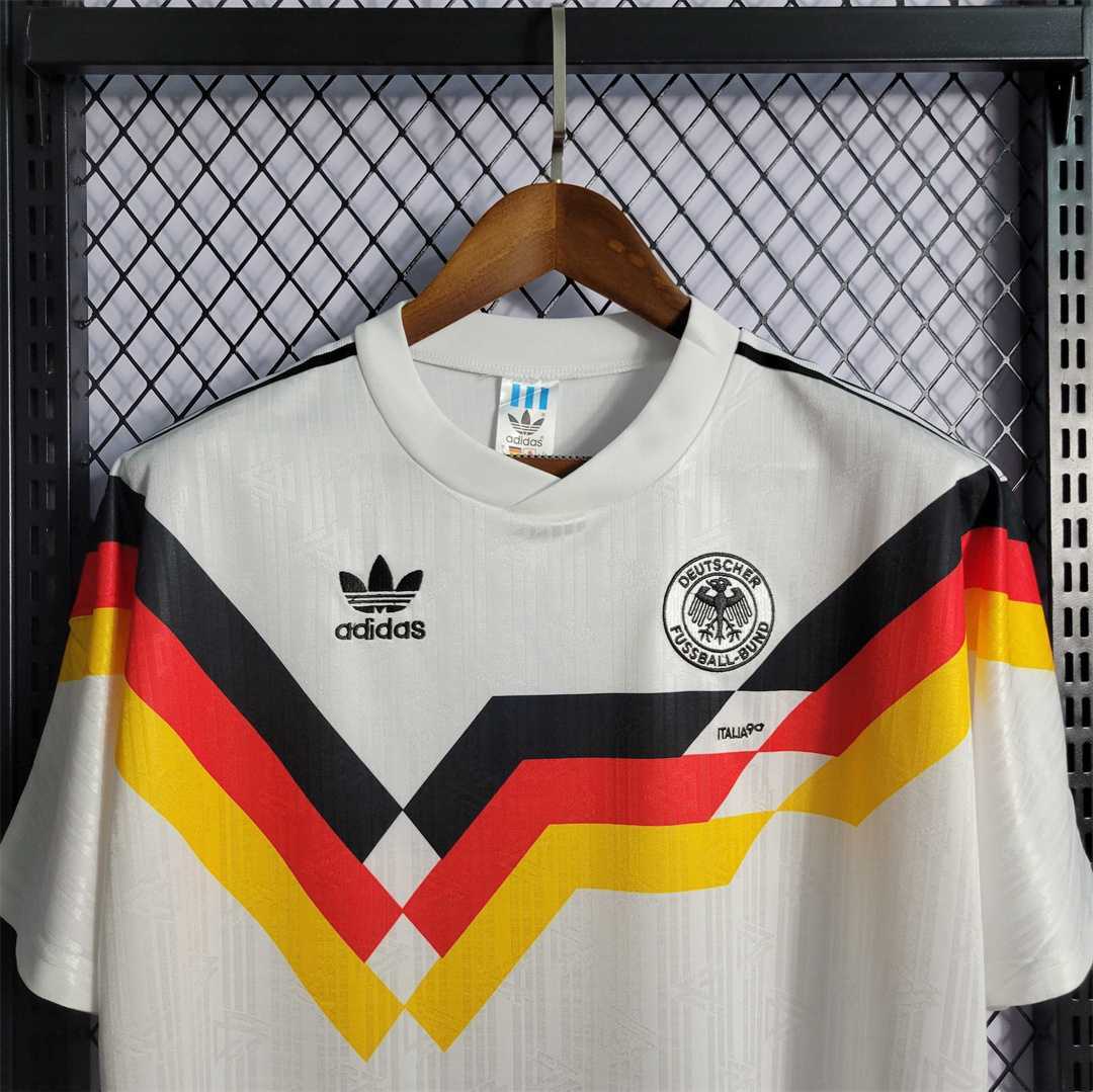 SIUjerseys-Retro Germany 1990 Home Stadium Jersey
