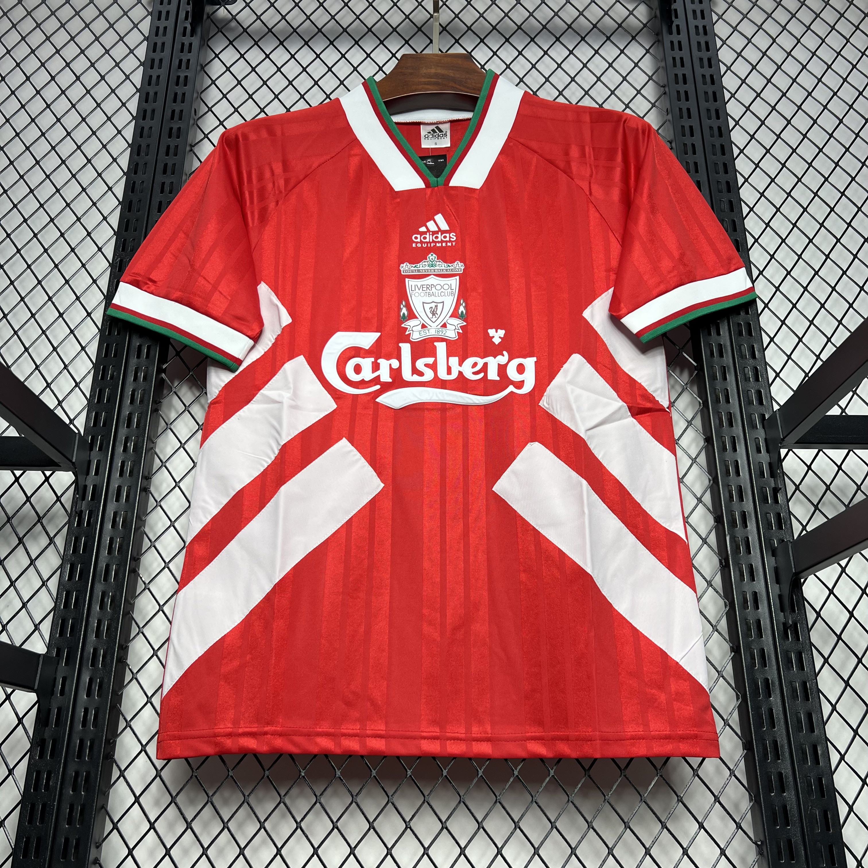 unitedfutballjersey-Retro Liver.pool 1993-95 Home Stadium Jersey