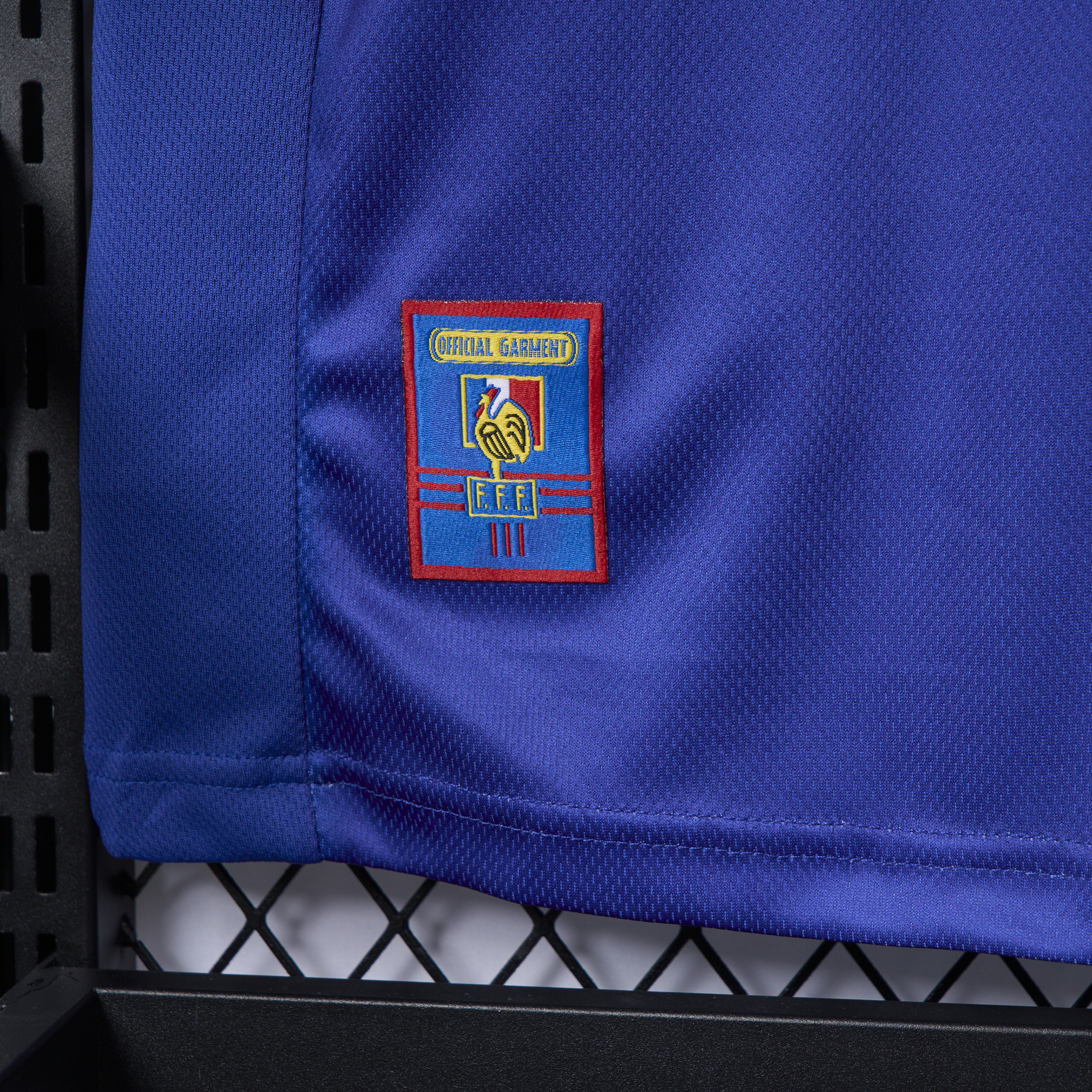 SIUjerseys-Retro France 1998 Home Stadium Jersey (with 1998 World Cup mark on right chest)