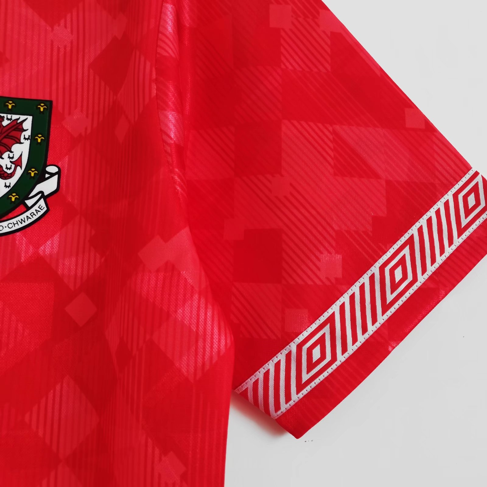 SIUjerseys-Retro Wales 1990 Home Stadium Jersey