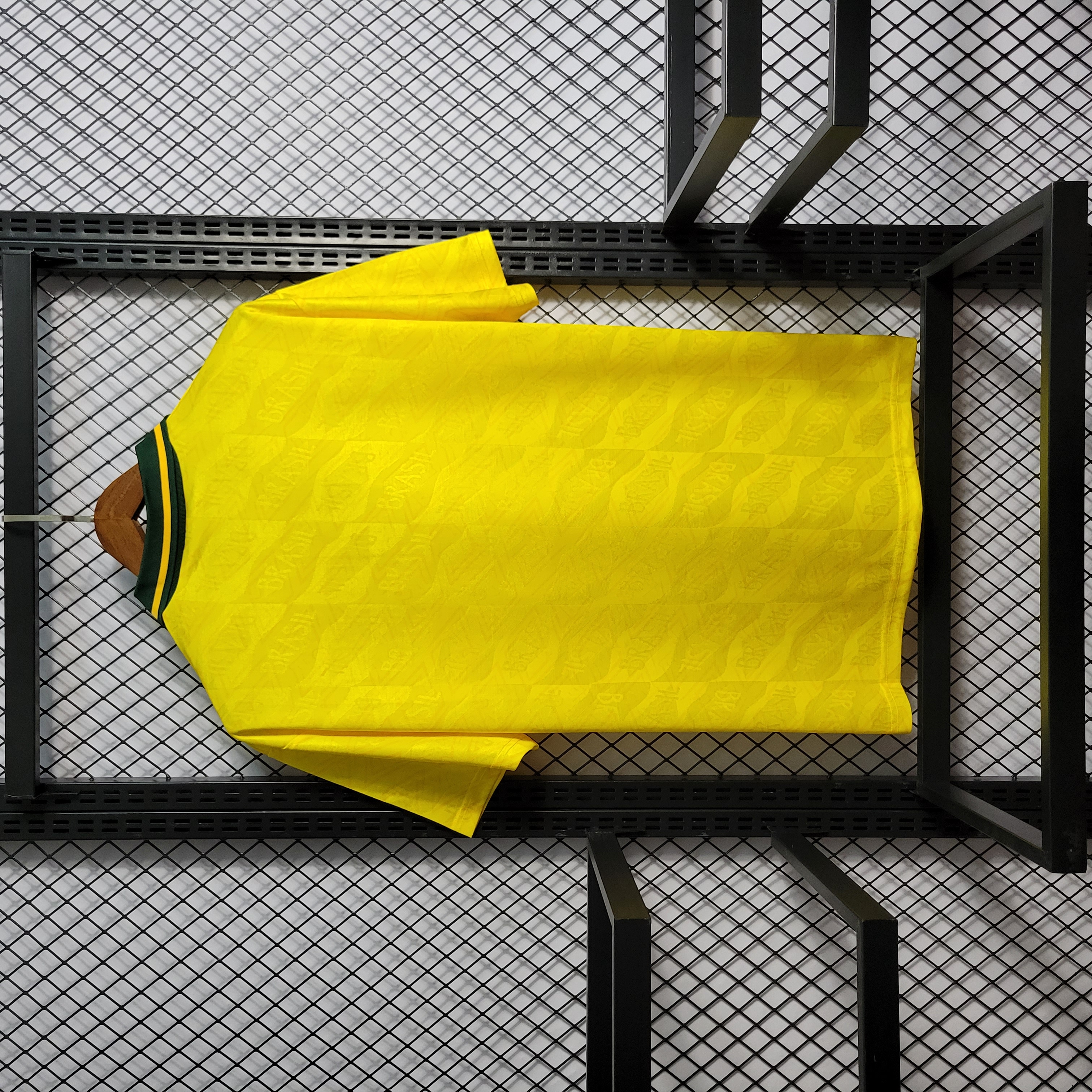 SIUjerseys-Retro Brazil 1991-93 Home Stadium Jersey