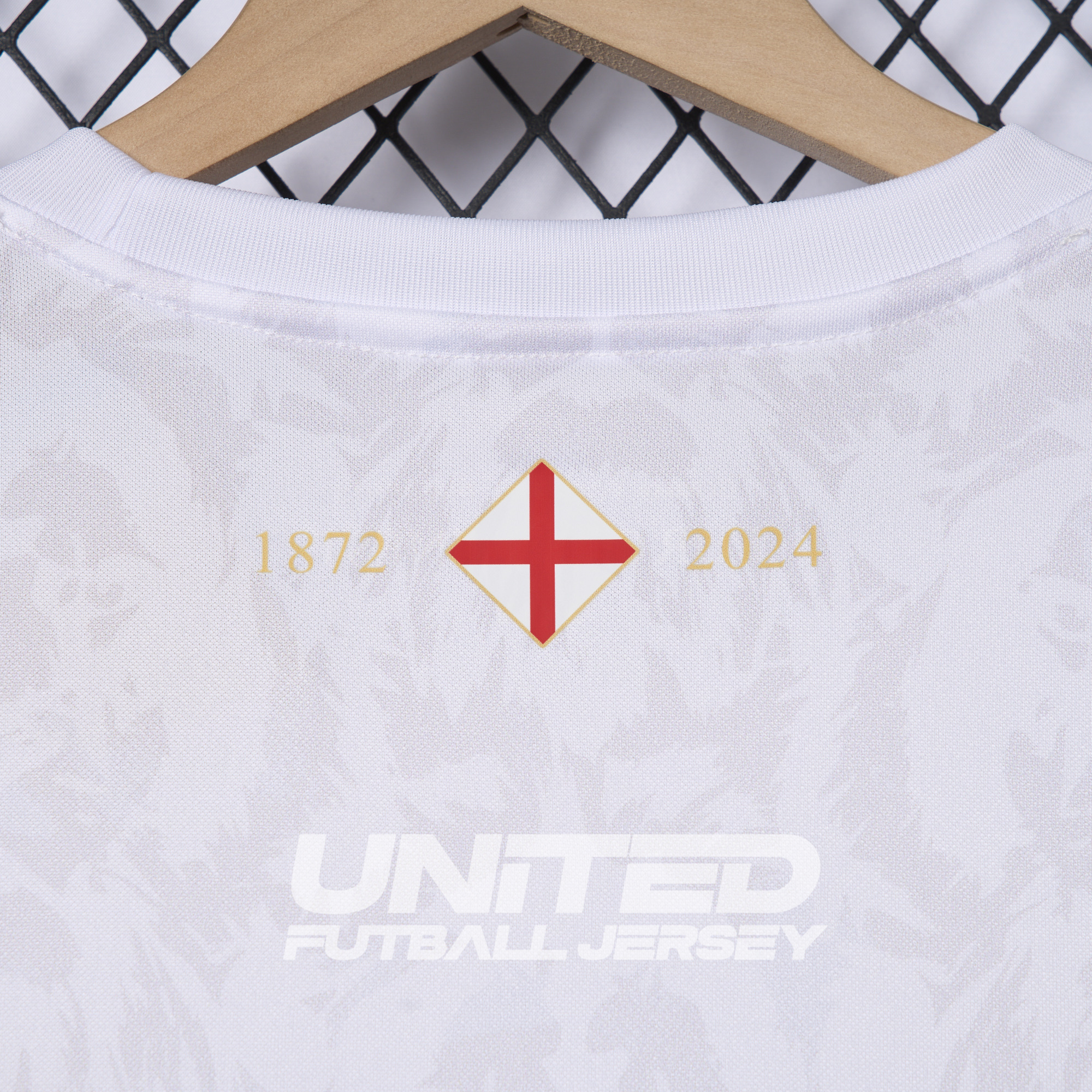 unitedfutballjersey-England 2024-25 COMMA White Special Edition Jersey - Fans Version