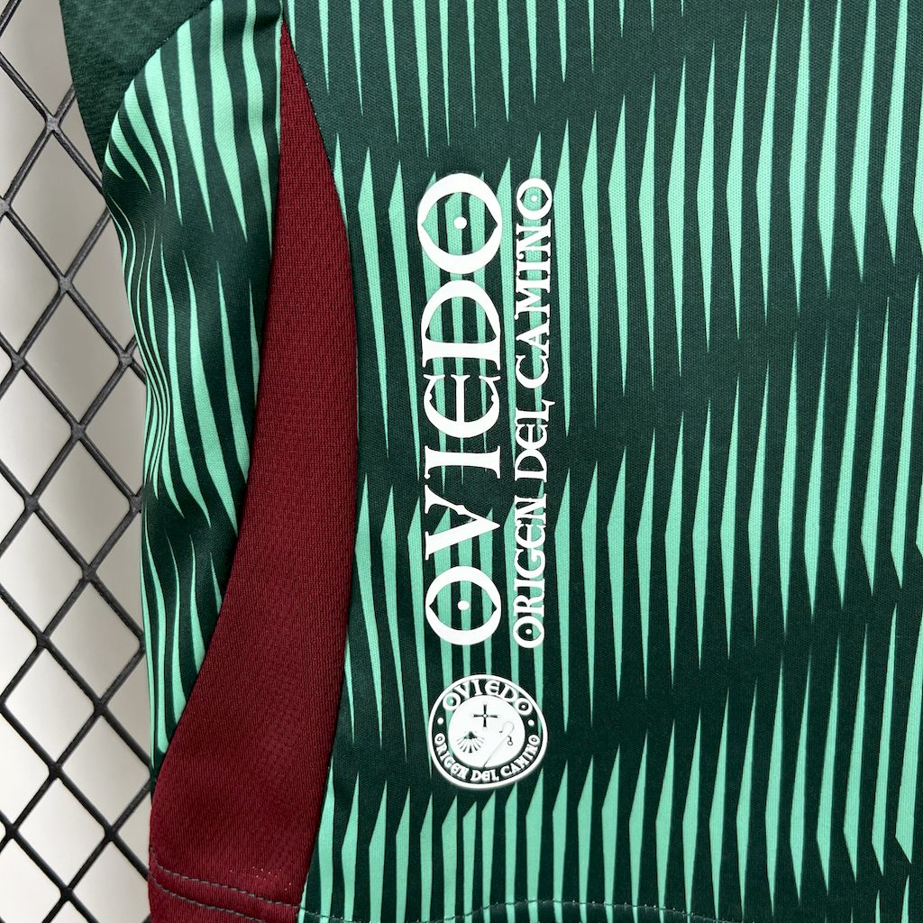 SIUjerseys-Real Oviedo 24-25 Third Kids Kit