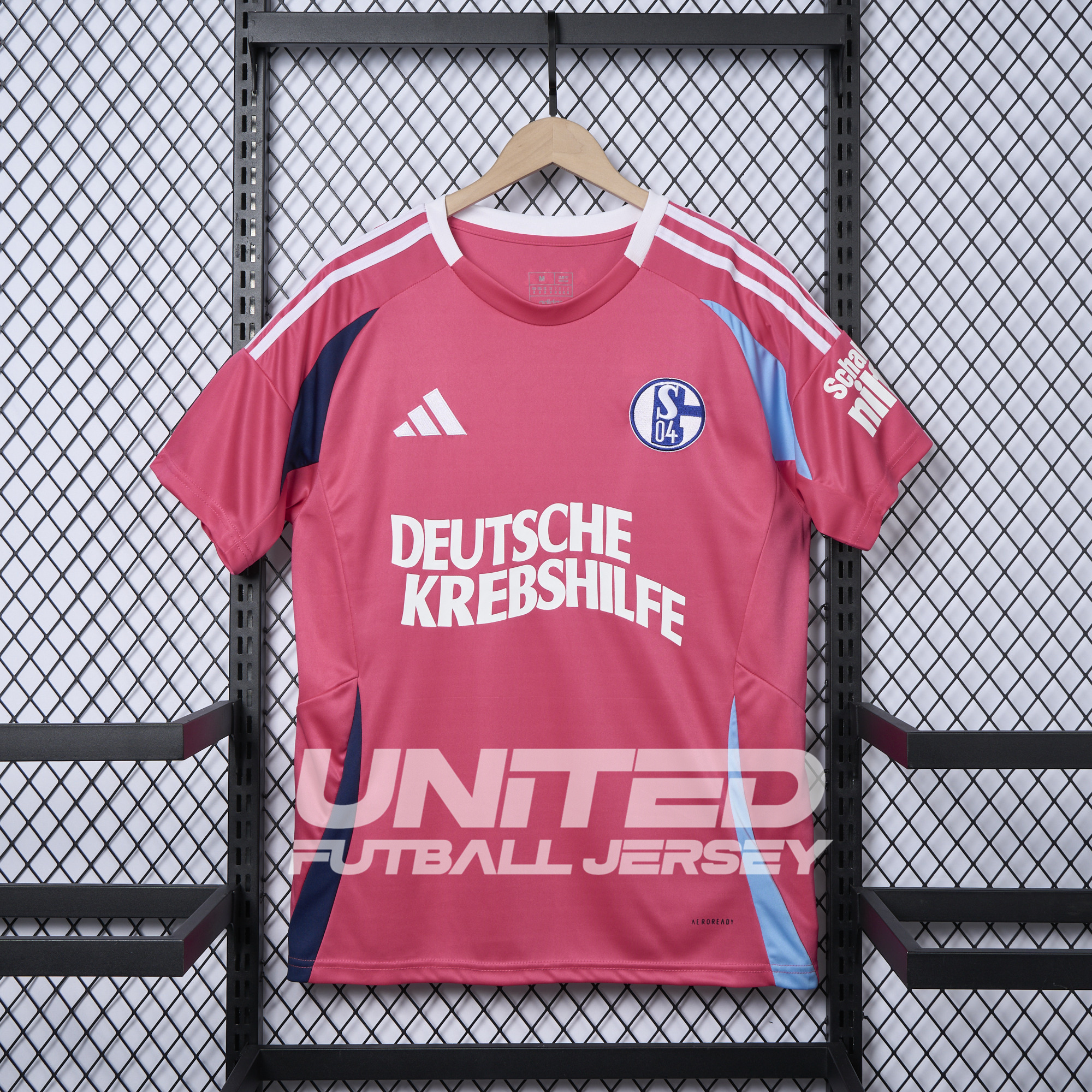 unitedfutballjersey-Schalke 04 24-25 GK Pink October Jersey - Fans Version
