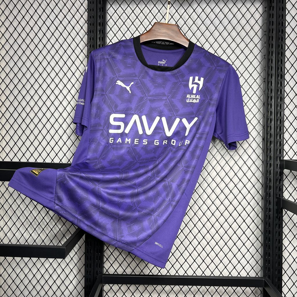 SIUjerseys-Al Hilal Riyadh Crescent 24-25 Third Jersey - Fans Version