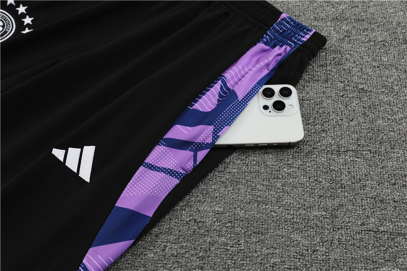 SIUjerseys-Germany 2024 Long Sleeve Training Set - Purple With Black