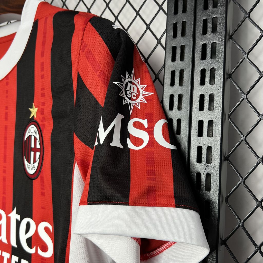 SIUjerseys-AC Milan 24-25 Home Stadium Jersey - Fans Version