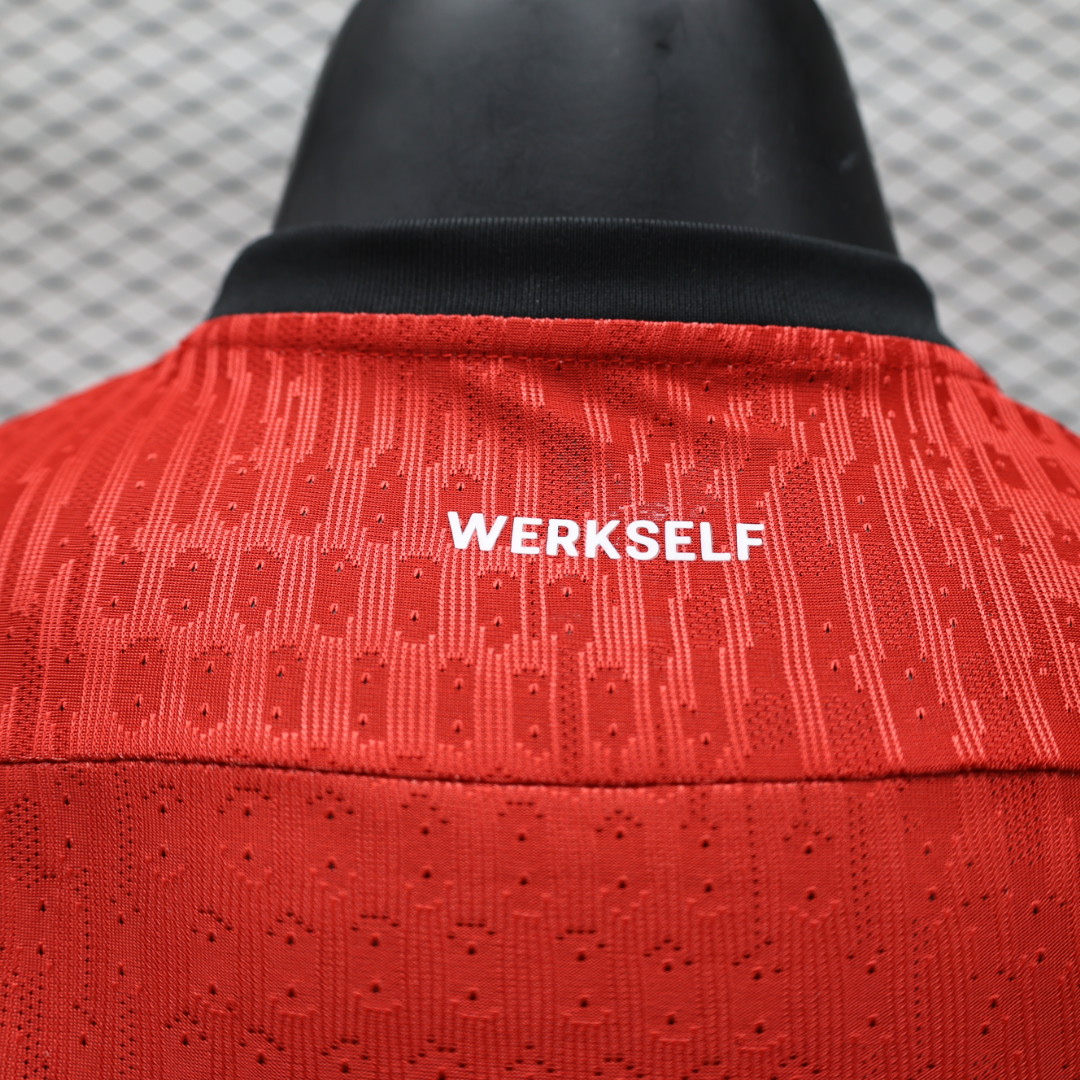 SIUjerseys-Bayer 04 Leverkusen 24-25 Home Stadium Jersey - Player Version