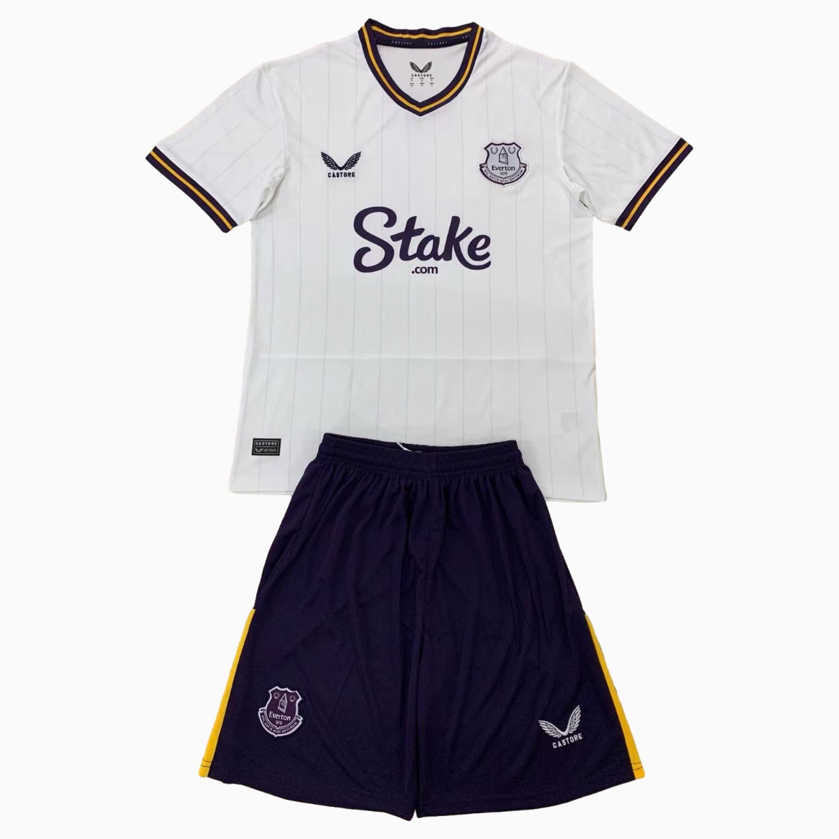 SIUjerseys-Everton 24-25 Third Men's Adult Jersey Set - Fans Version